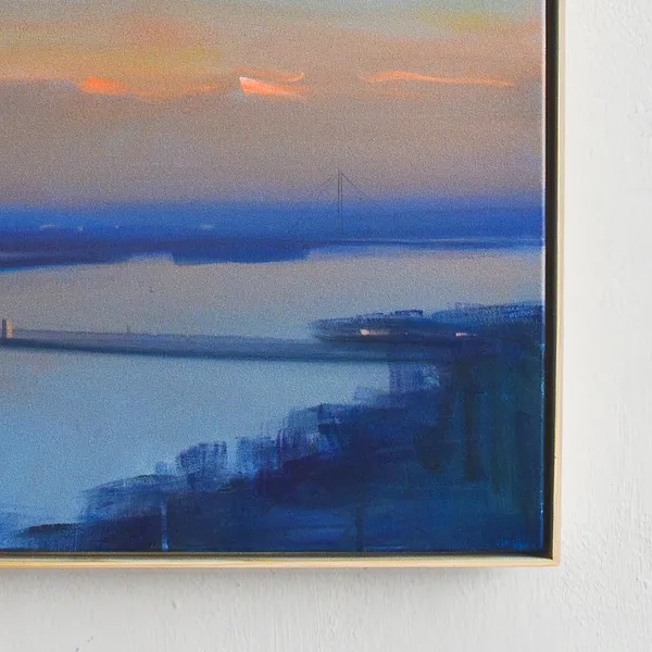 Зображення "View of the South Bridge" від Igor Nekraha, розмір: 100х60, медіум: Живопис, серія: Acrylics, ціна: $1300 Фото 4 з 4.