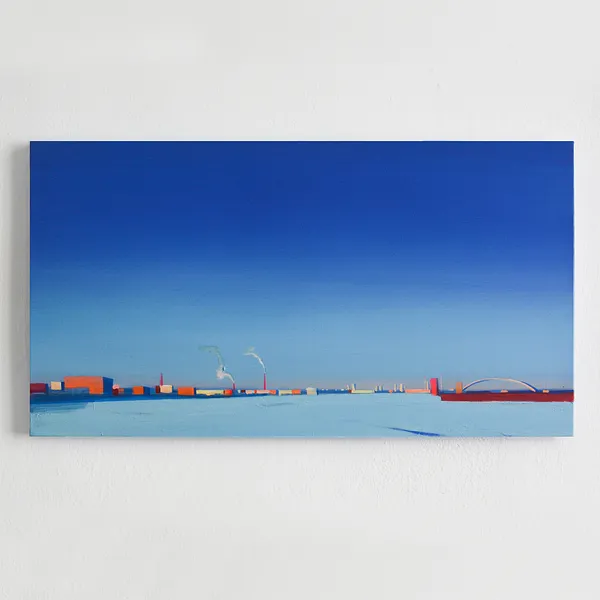 Зображення " Sunny day. Podil" від Igor Nekraha, розмір: 40x75, медіум: Живопис, серія: Acrylics, ціна: $500 Фото 4 з 4.