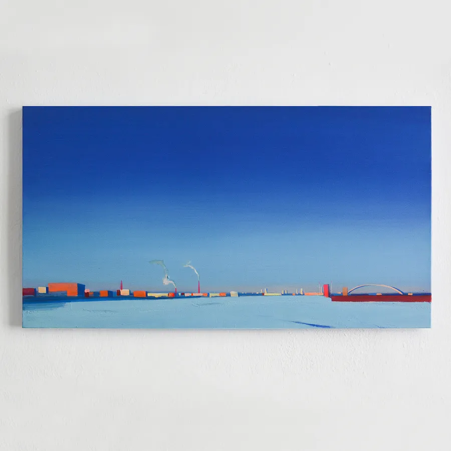 Зображення " Sunny day. Podil" від Igor Nekraha, розмір: 40x75, медіум: Живопис, серія: Acrylics, ціна: $500