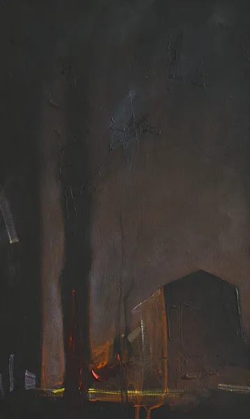 Зображення "Blackout on Gogolivska str" від Igor Nekraha, розмір: 50x30, медіум: Живопис, серія: Acrylics, ціна: $400 Фото 2 з 4.