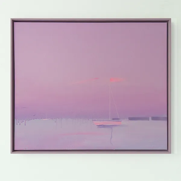 Image of Quiet evening by Igor Nekraga, size: 50x60, made of Acrylic on canvas, Painting medium, from Ukraine, part of the Acrylics series, priced at $500 Photo 1 of 4.