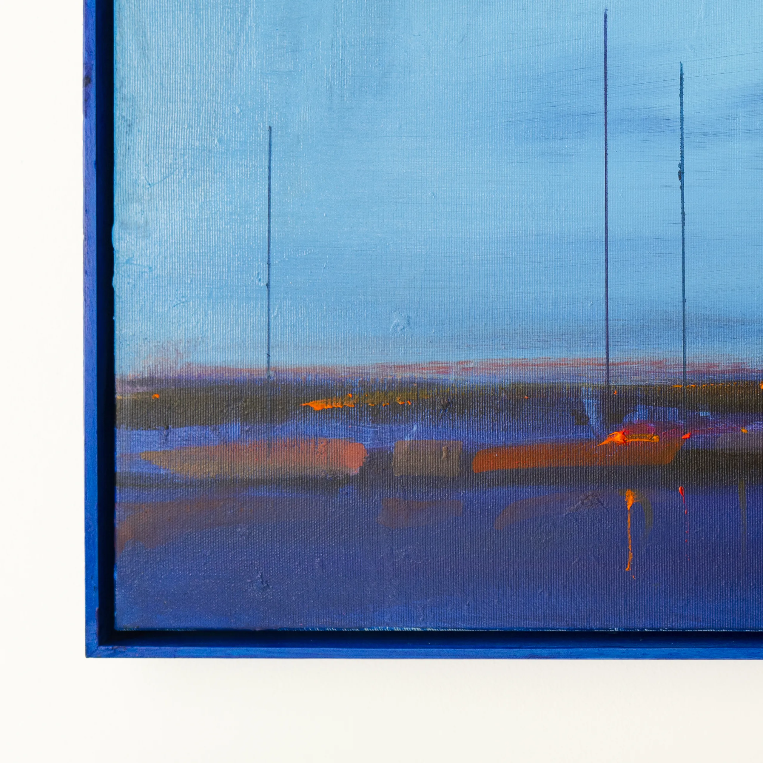 Зображення "Blue hour. Sea" від Igor Nekraha, розмір: 40x60 cm, матеріали: Acrylic on canvas, медіум: Живопис, місто: Ukraine, серія: Acrylics, ціна: $500 Фото 4 з 4.