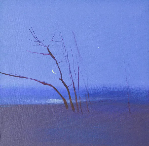 Image of Untitled by Igor Nekraga, size: 30x30, Painting medium, part of the Acrylics series Photo 2 of 2.