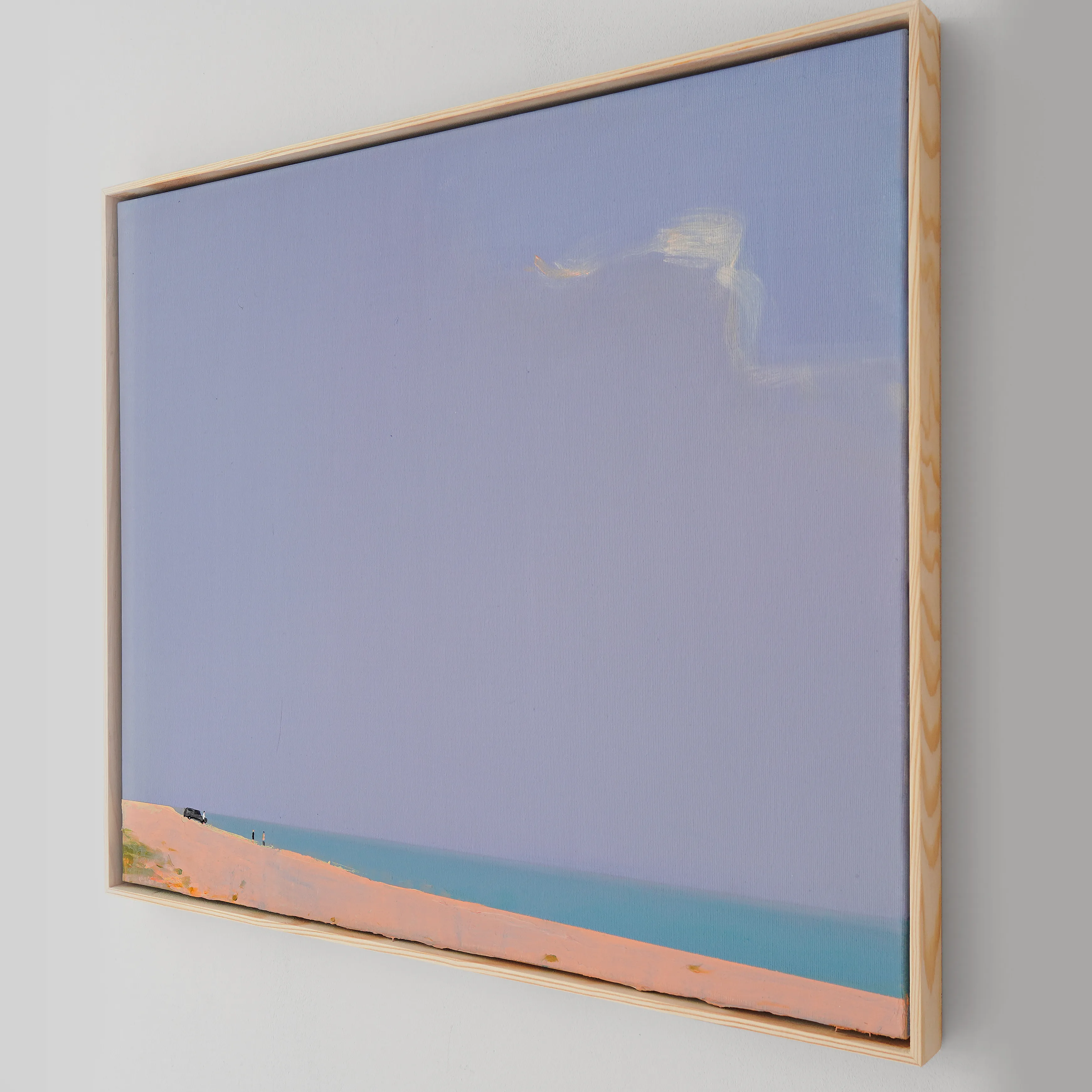 Image of Beach vacation by Igor Nekraga, size: 50x60, made of Acrylic on canvas, Painting medium, from Kyiv, part of the Acrylics series, priced at $500 Photo 2 of 4.