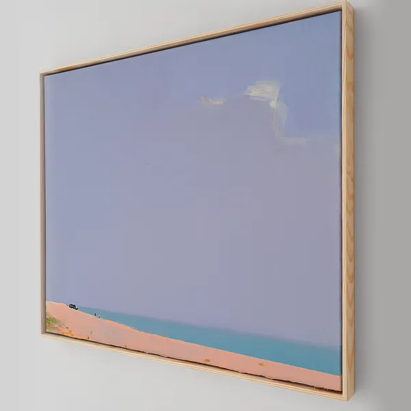 Image of Beach vacation by Igor Nekraga, size: 50x60, made of Acrylic on canvas, Painting medium, from Kyiv, part of the Acrylics series, priced at $500 Photo 2 of 4.