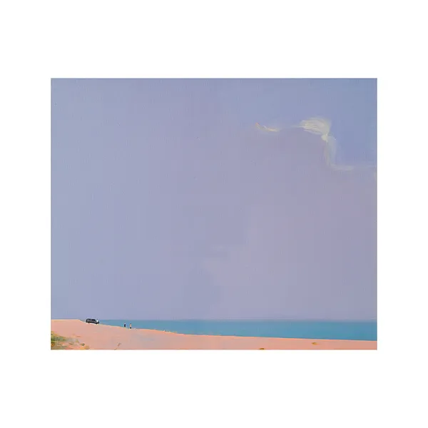 Image of Beach vacation by Igor Nekraga, size: 50x60, made of Acrylic on canvas, Painting medium, from Kyiv, part of the Acrylics series, priced at $500 Photo 4 of 4.