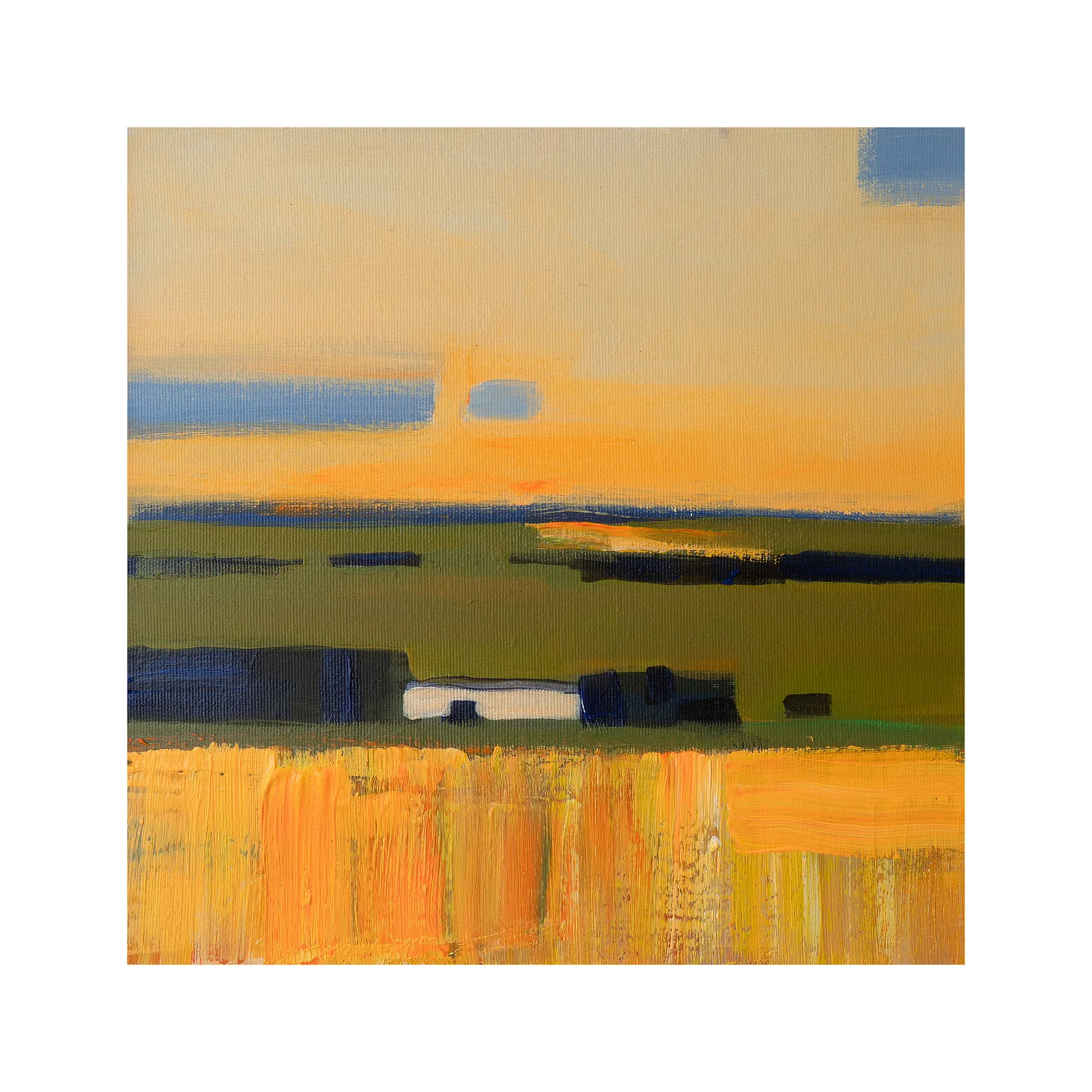 Зображення "Fields of Gold" від Igor Nekraha, розмір: 30х30, медіум: Живопис, серія: Acrylics, ціна: $300 Фото 3 з 4.