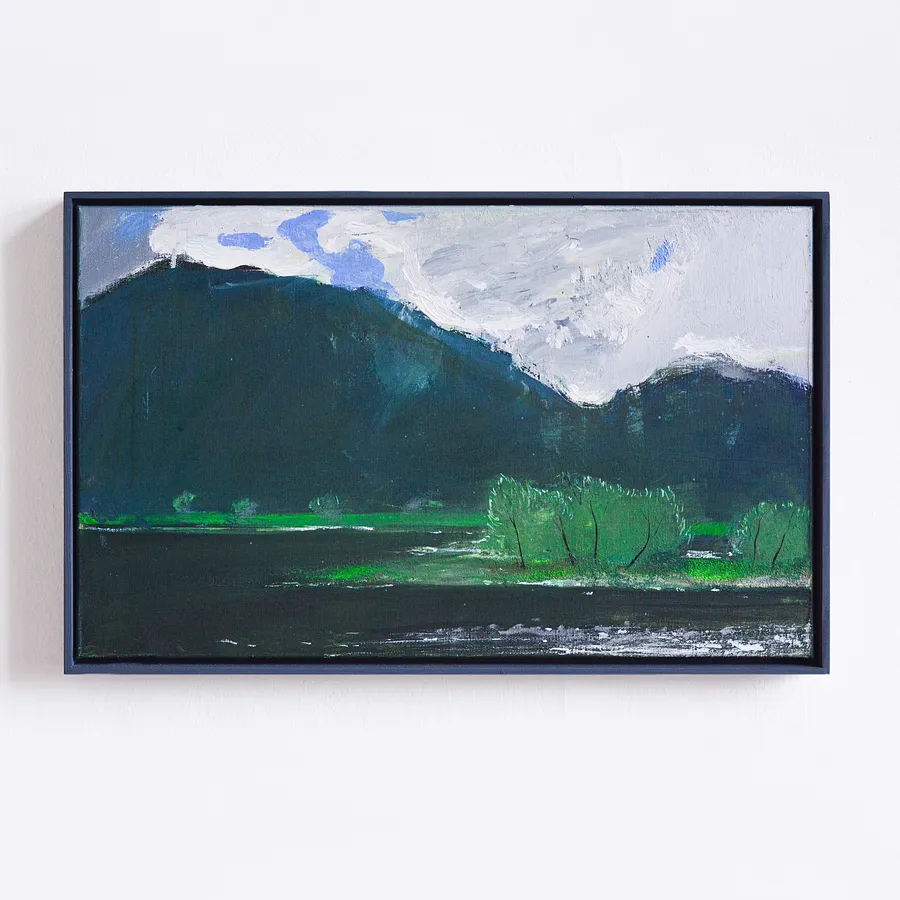 Image of Untitled by Igor Nekraga, size: 30x50, Painting medium, part of the Acrylics series, priced at $350 Photo 1 of 4.