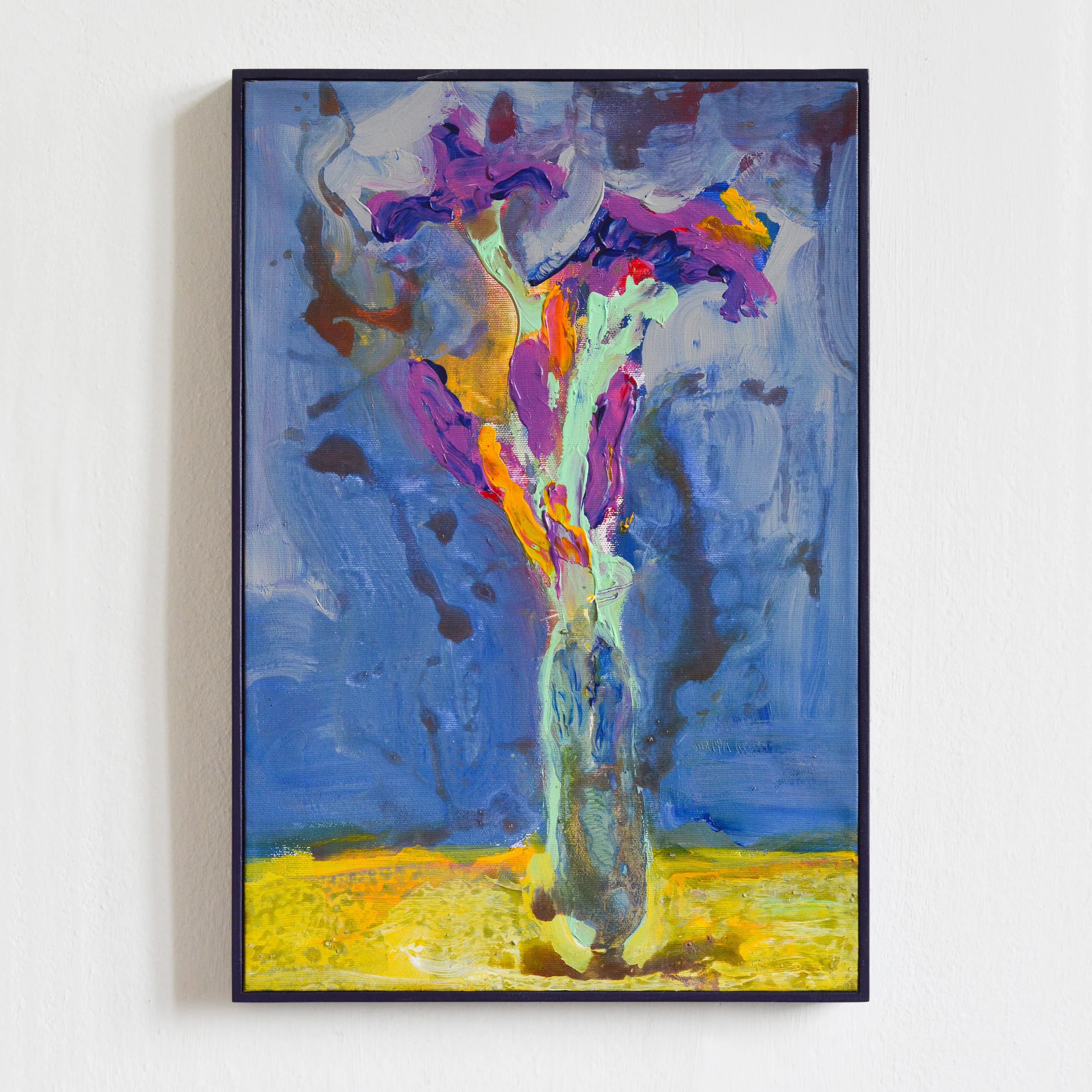 Image of Untitled by Igor Nekraga, size: 46x31, Painting medium, part of the Acrylics series, priced at $350 Photo 1 of 4.
