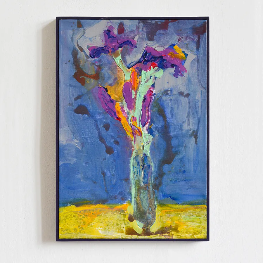 Image of Untitled by Igor Nekraga, size: 46x31, Painting medium, part of the Acrylics series, priced at $350 Photo 1 of 4.