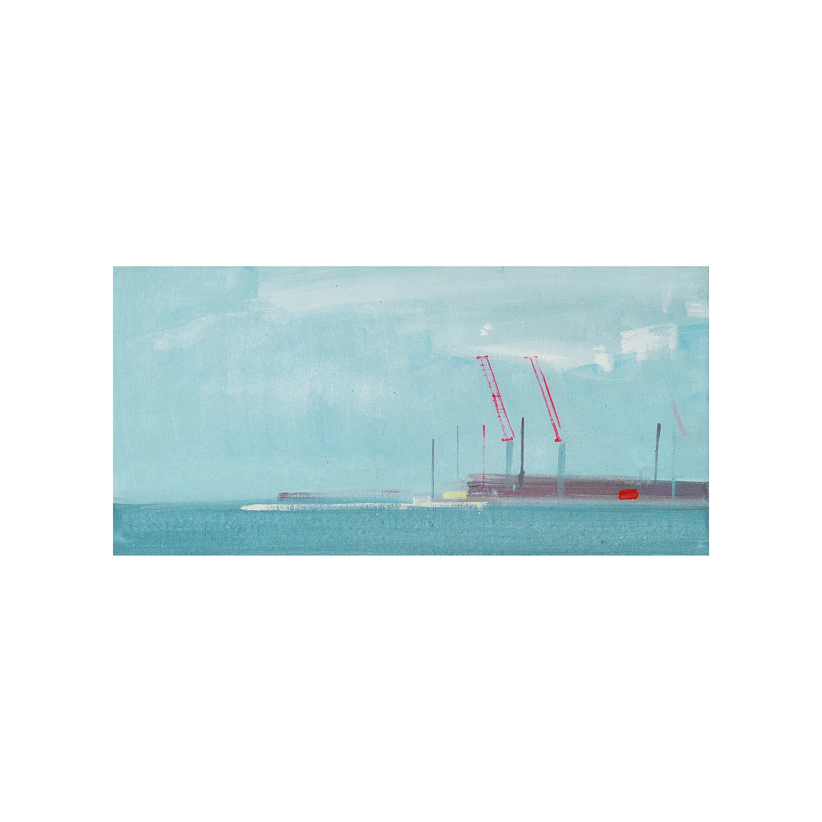 Зображення "Port" від Igor Nekraha, розмір: 20x40, медіум: Живопис, серія: Acrylics, ціна: $400 Фото 4 з 4.