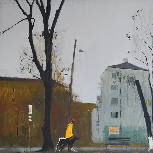 Image of Untitled by Igor Nekraga, size: 100х100, Painting medium, part of the Acrylics series Photo 2 of 2.