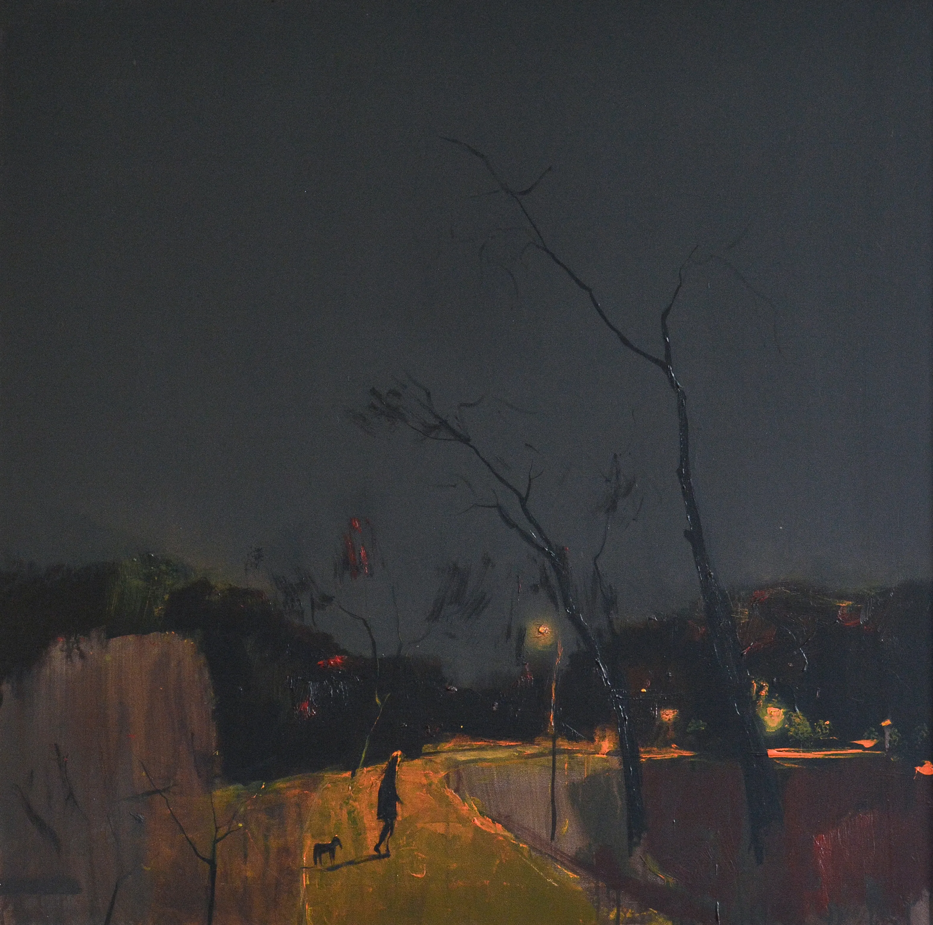Зображення "Evening walk" від Igor Nekraha, розмір: 100х100, матеріали: Acrylic on canvas, медіум: Живопис, місто: Україна, серія: Acrylics, ціна: $1500 Фото 2 з 2.