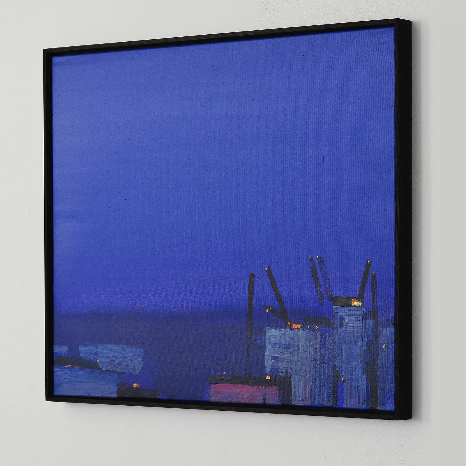 Зображення "Port at night. Odesa" від Igor Nekraha, розмір: 50x60, медіум: Живопис, серія: Acrylics, ціна: $500 Фото 3 з 4.