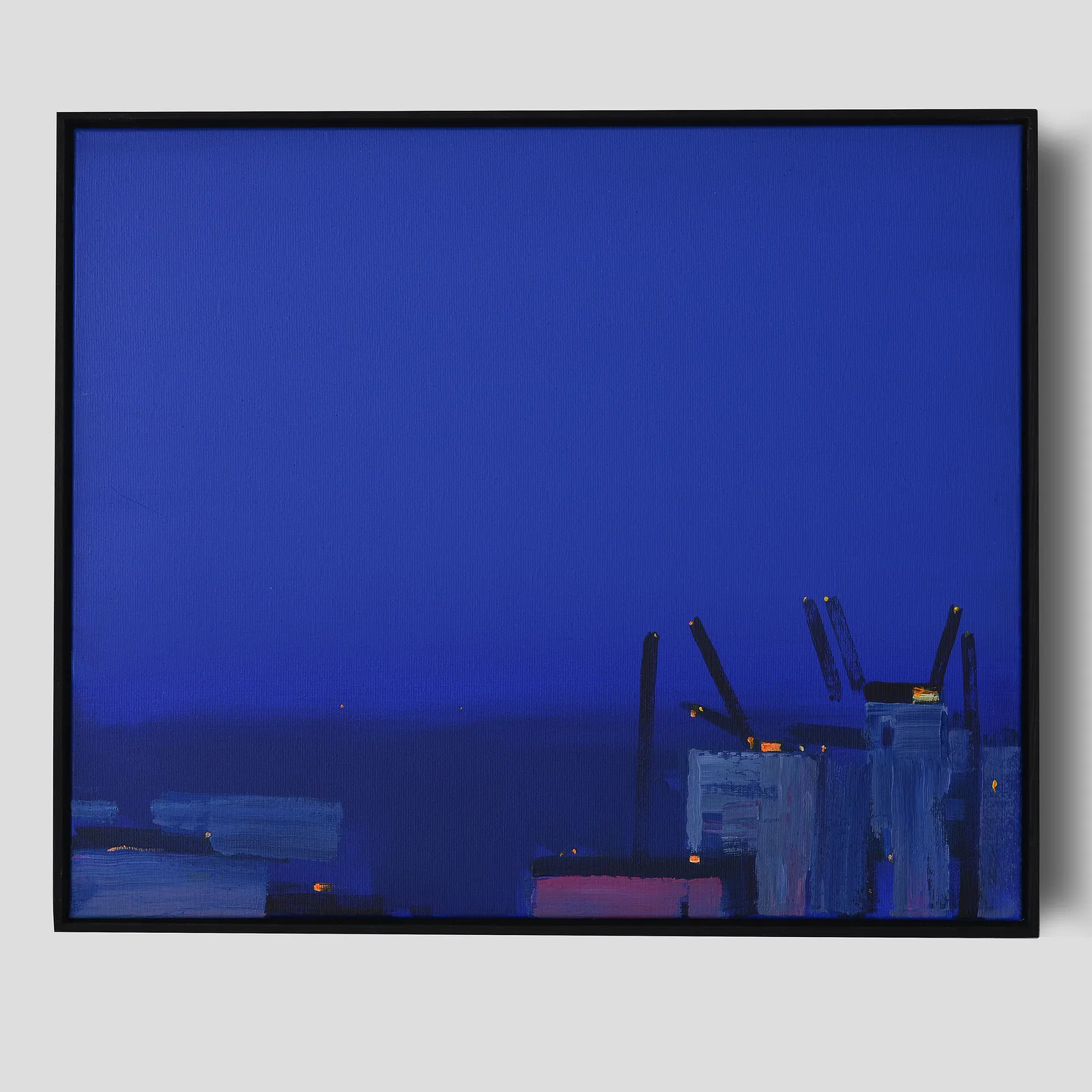 Зображення "Port at night. Odesa" від Igor Nekraha, розмір: 50x60, медіум: Живопис, серія: Acrylics, ціна: $500 Фото 1 з 4.