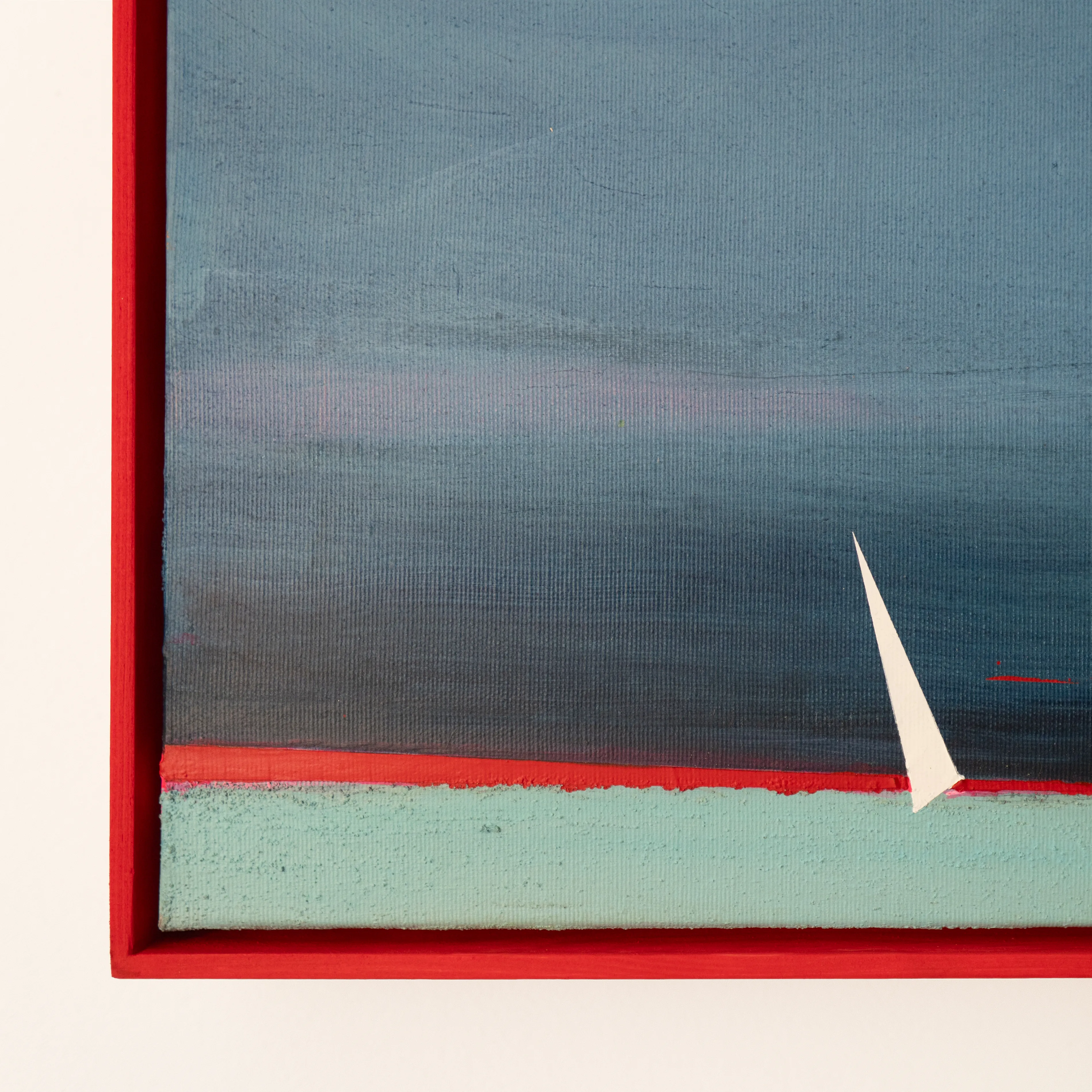 Image of Rainy sky. Black sea by Igor Nekraga, size: 30х50, made of Acrylic on canvas, Painting medium, from Kyiv, part of the Acrylics series Photo 2 of 3.