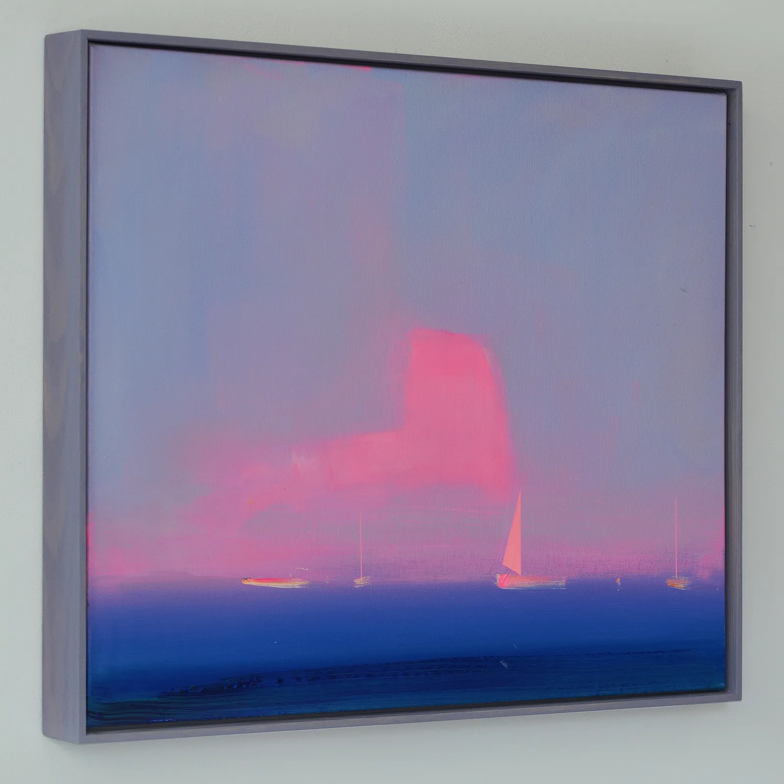 Image of Sail at Twilight by Igor Nekraga, size: 50x60, made of Acrylic on canvas, Painting medium, from Kyiv, part of the Acrylics series, priced at $500 Photo 2 of 4.