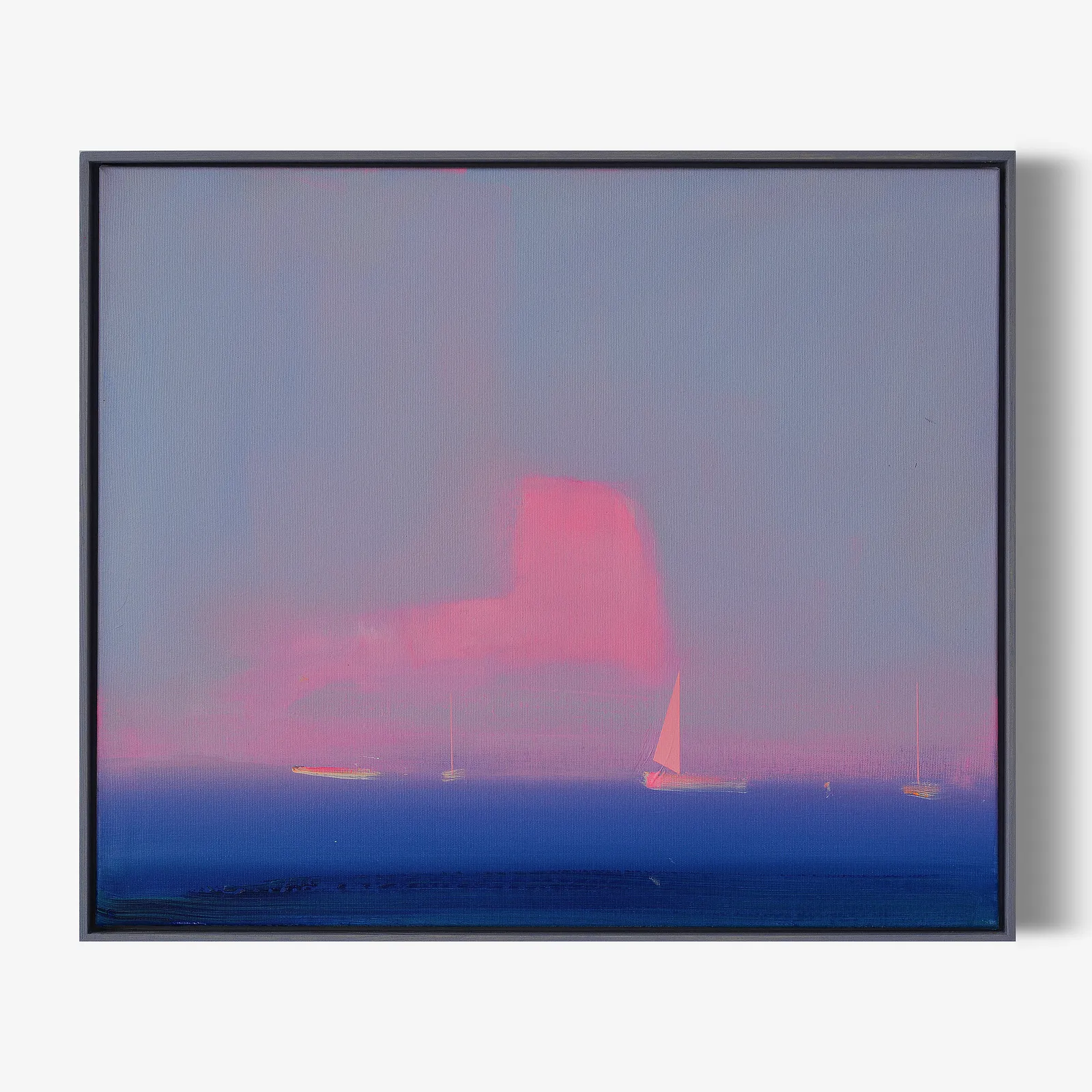 Image of Sail at Twilight by Igor Nekraga, size: 50x60, made of Acrylic on canvas, Painting medium, from Kyiv, part of the Acrylics series, priced at $500 Photo 1 of 4.