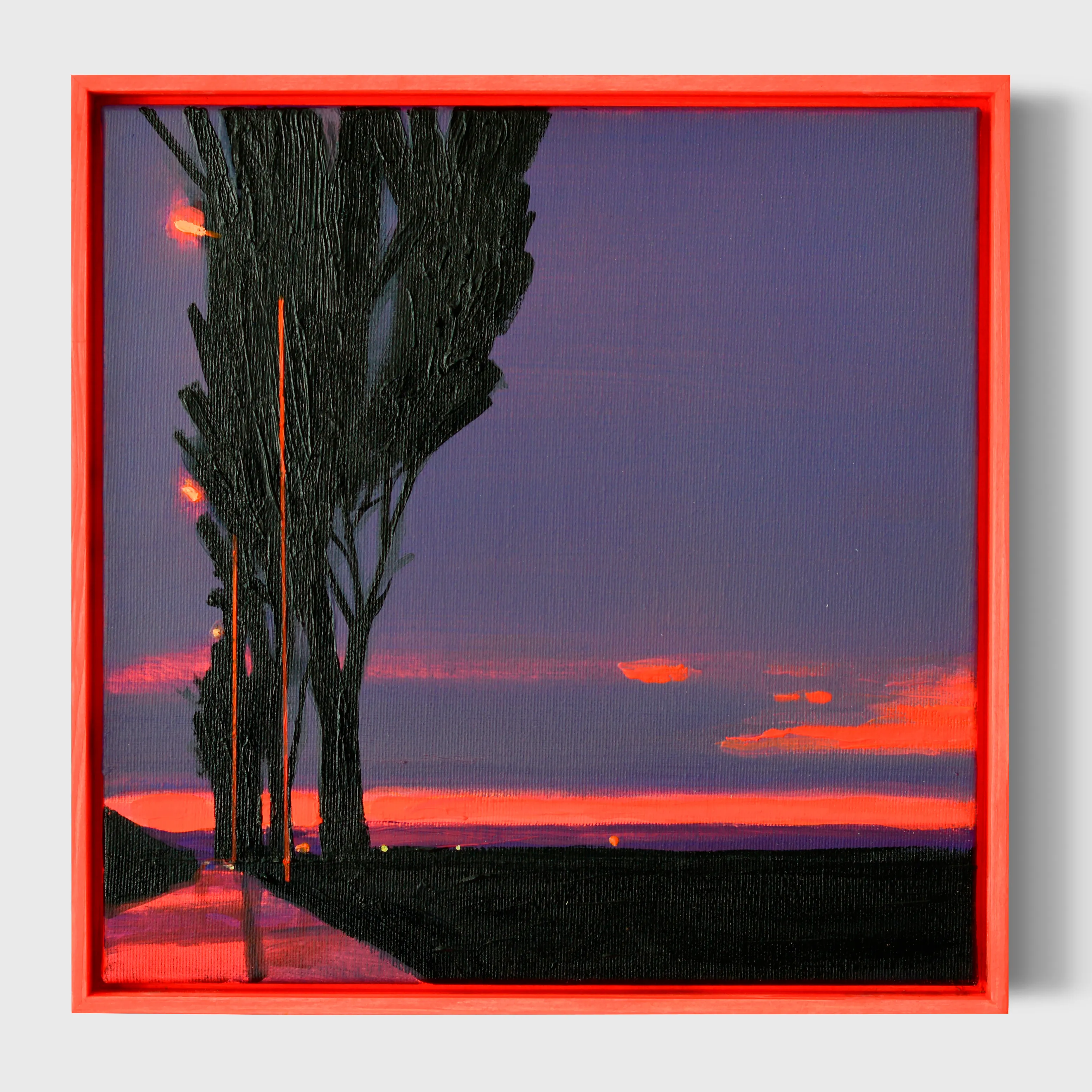 Image of Sunzeyka scenery by Igor Nekraga, size: 30x30, made of Acrylic on canvas, Painting medium, from Kyiv, part of the Acrylics series, priced at $350 Photo 1 of 3.