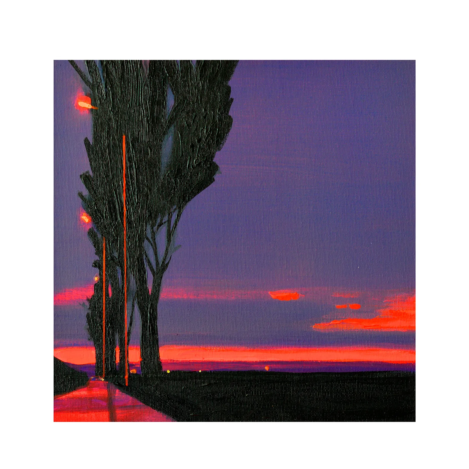 Зображення "Sunzeyka scenery" від Igor Nekraha, розмір: 30x30, матеріали: Acrylic on canvas, медіум: Живопис, місто: Kyiv, серія: Acrylics, ціна: $350 Фото 2 з 3.