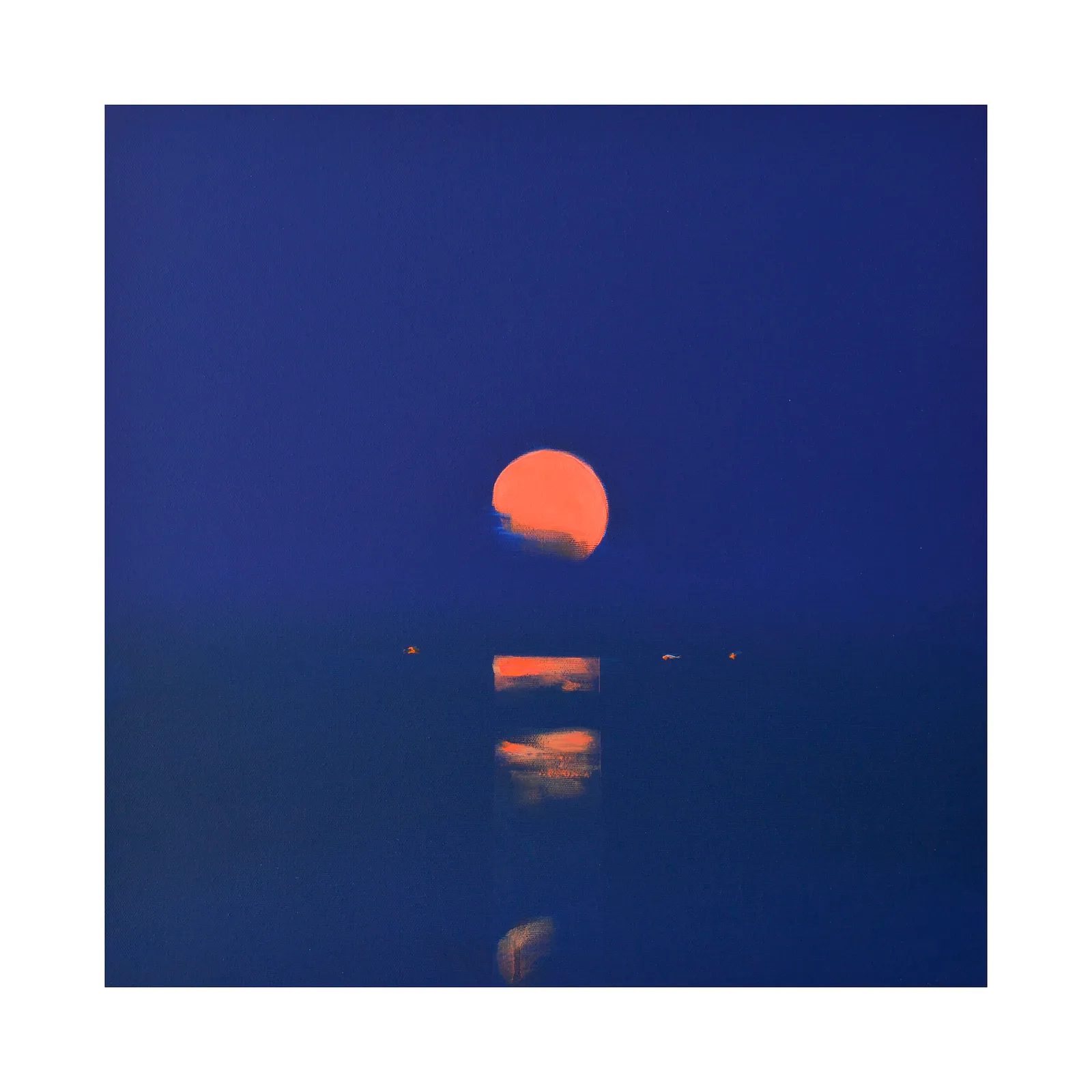 Зображення "The Moon" від Igor Nekraha, розмір: 50x50, матеріали: Acrylic on canvas, медіум: Живопис, місто: Kyiv, серія: Acrylics Фото 2 з 4.