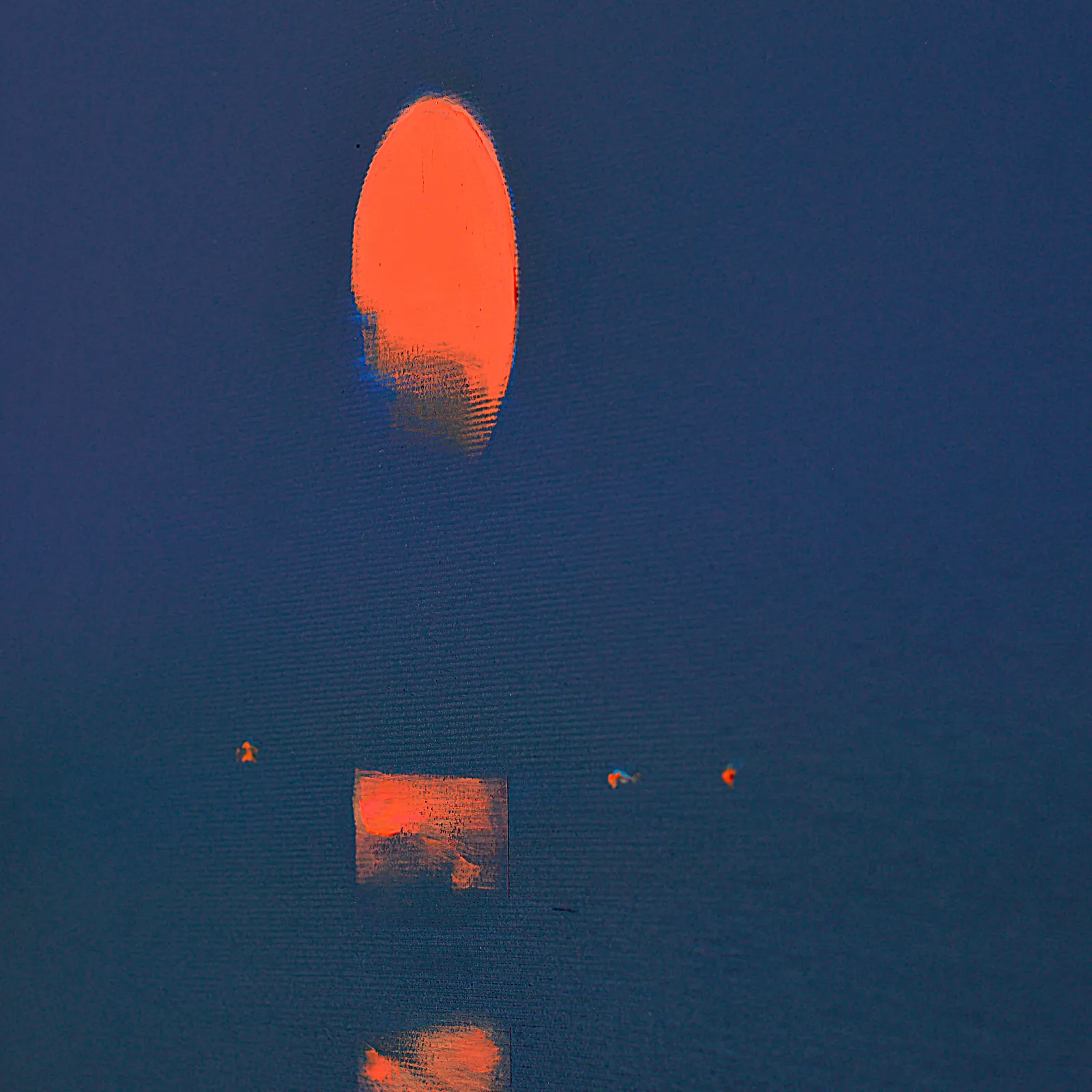 Зображення "The Moon" від Igor Nekraha, розмір: 50x50, матеріали: Acrylic on canvas, медіум: Живопис, місто: Kyiv, серія: Acrylics Фото 4 з 4.