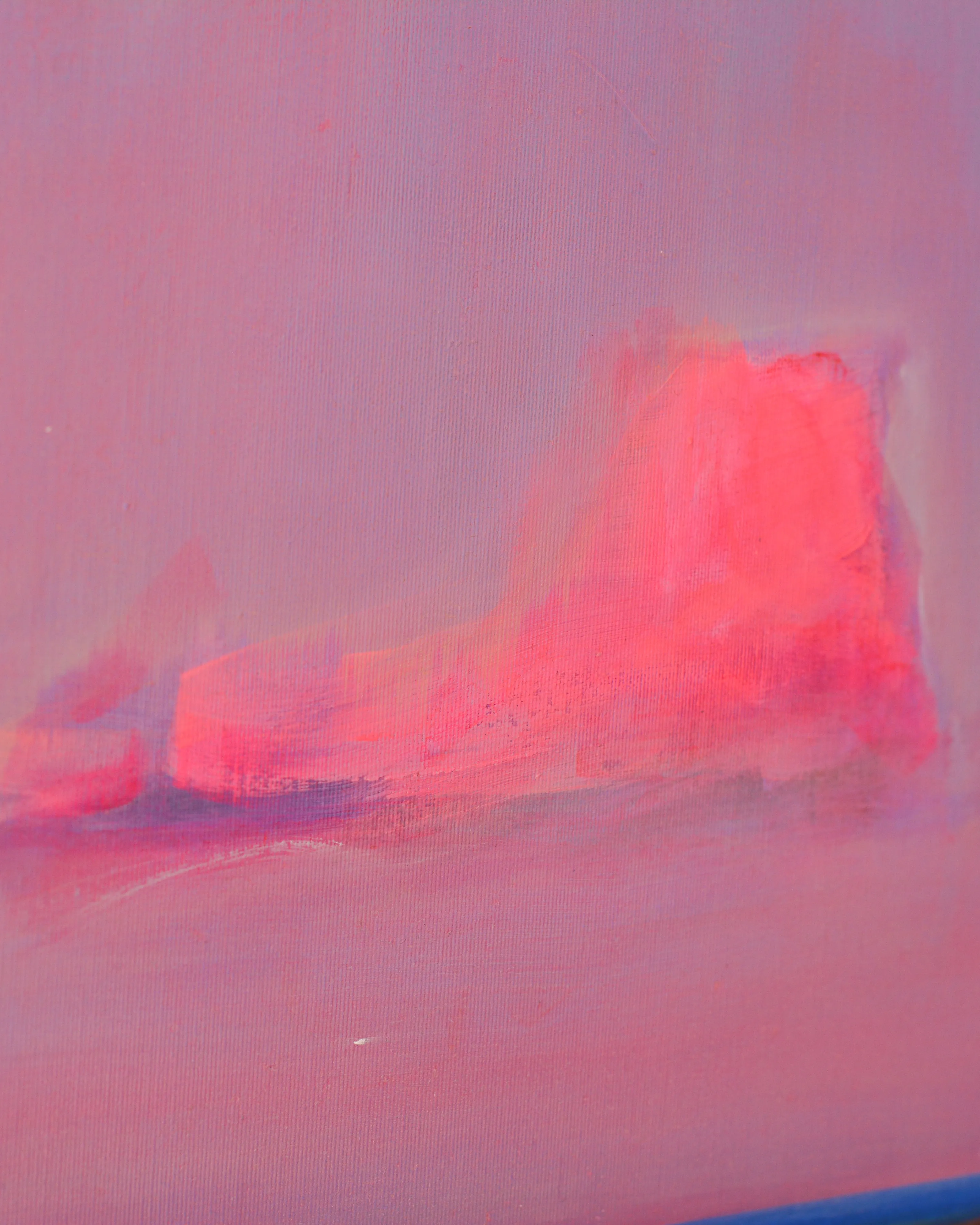 Image of Pink in the sky by Igor Nekraga, size: 60x60, made of Acrylic on canvas, Painting medium, from Ukraine, part of the Acrylics series, priced at $600 Photo 3 of 4.