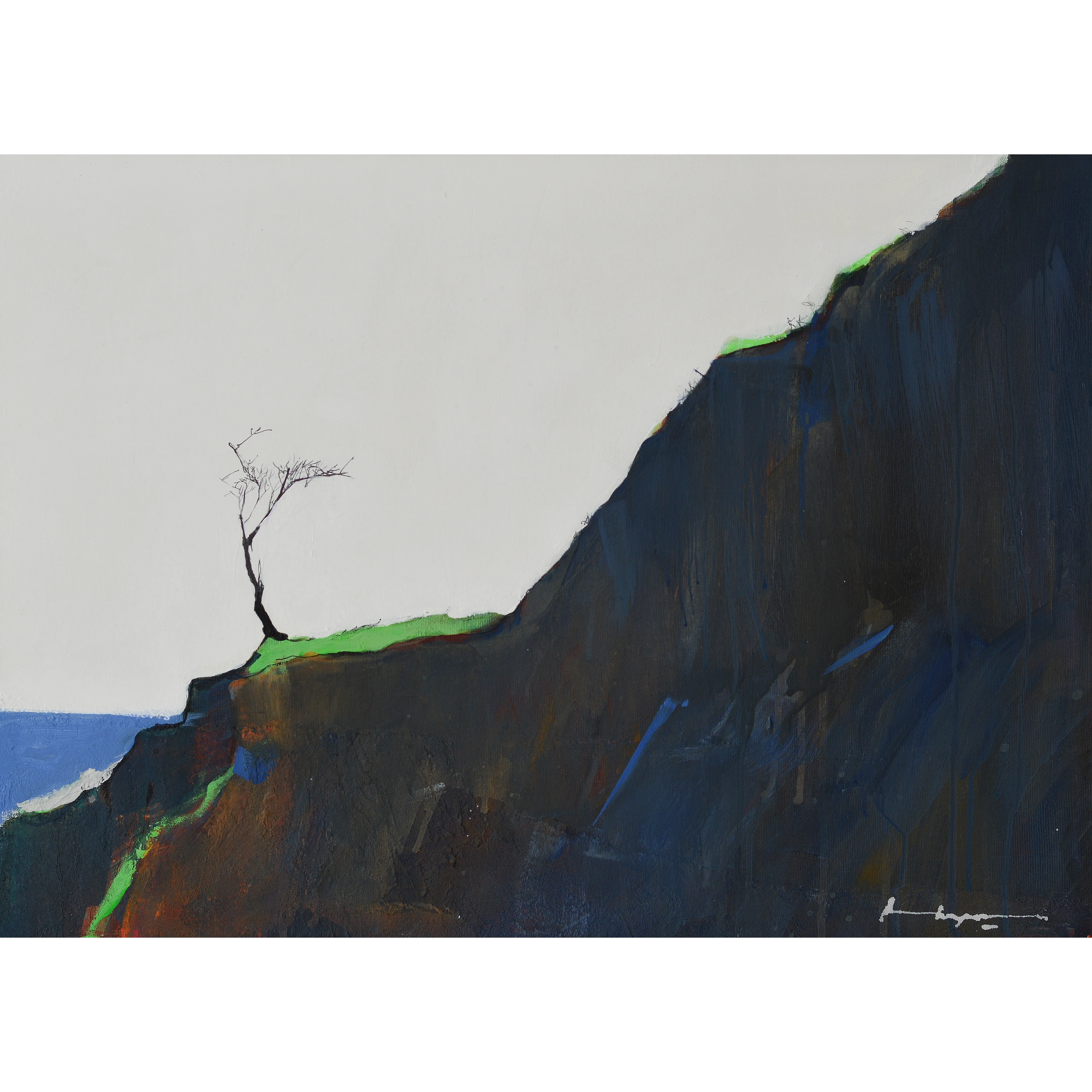 Зображення "Beyond the Rock" від Igor Nekraha, розмір: 50x70, матеріали: Acrylic on canvas, медіум: Живопис, місто: Ukraine, серія: Acrylics, ціна: $600 Фото 4 з 4.