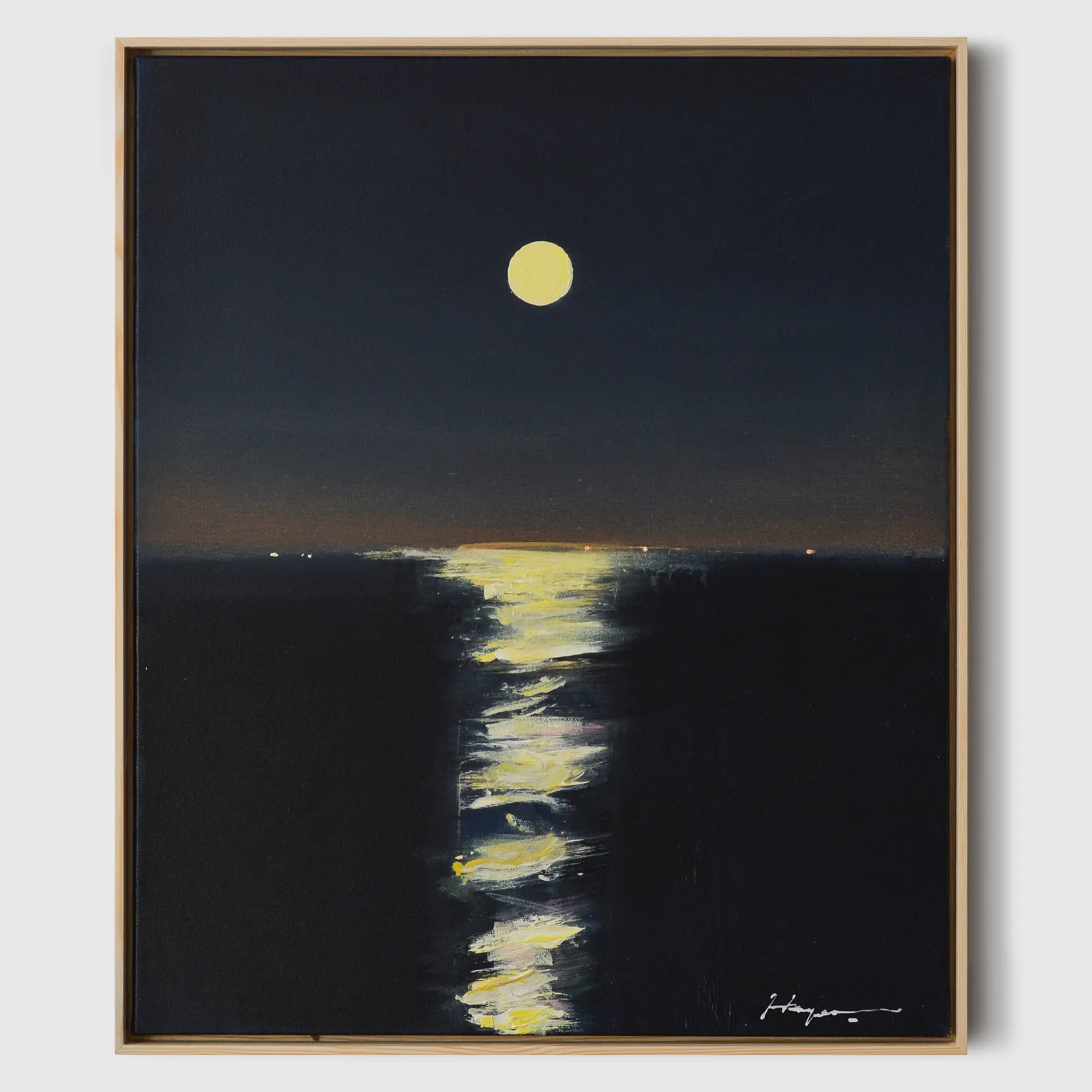Зображення "Moonlight" від Igor Nekraha, розмір: 60x50, медіум: Живопис, серія: Acrylics, ціна: $600 Фото 1 з 4.