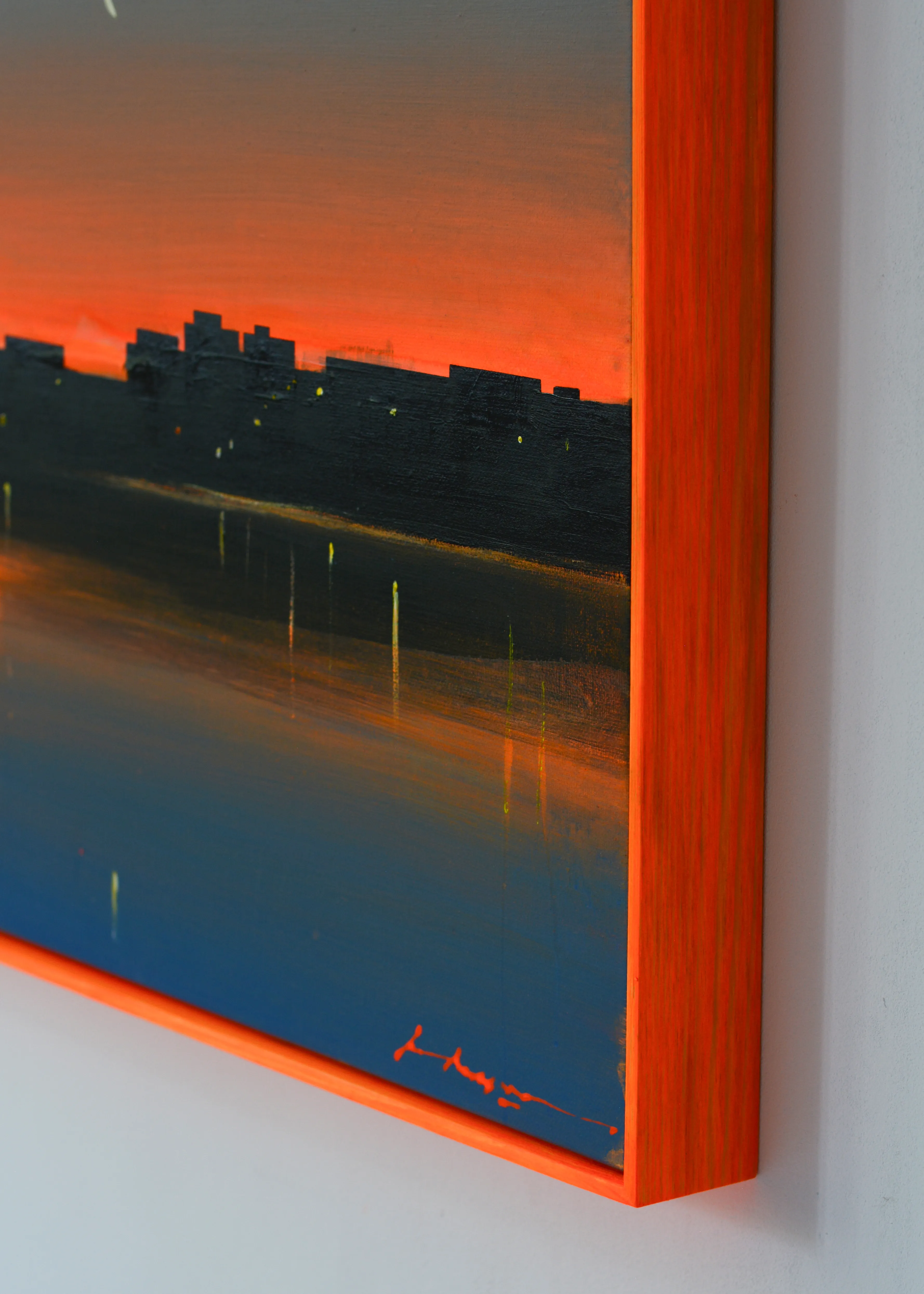 Зображення "Saltivka Hydropark. Evening" від Igor Nekraha, розмір: 80x60 , медіум: Живопис, серія: Acrylics, ціна: $700 Фото 4 з 4.