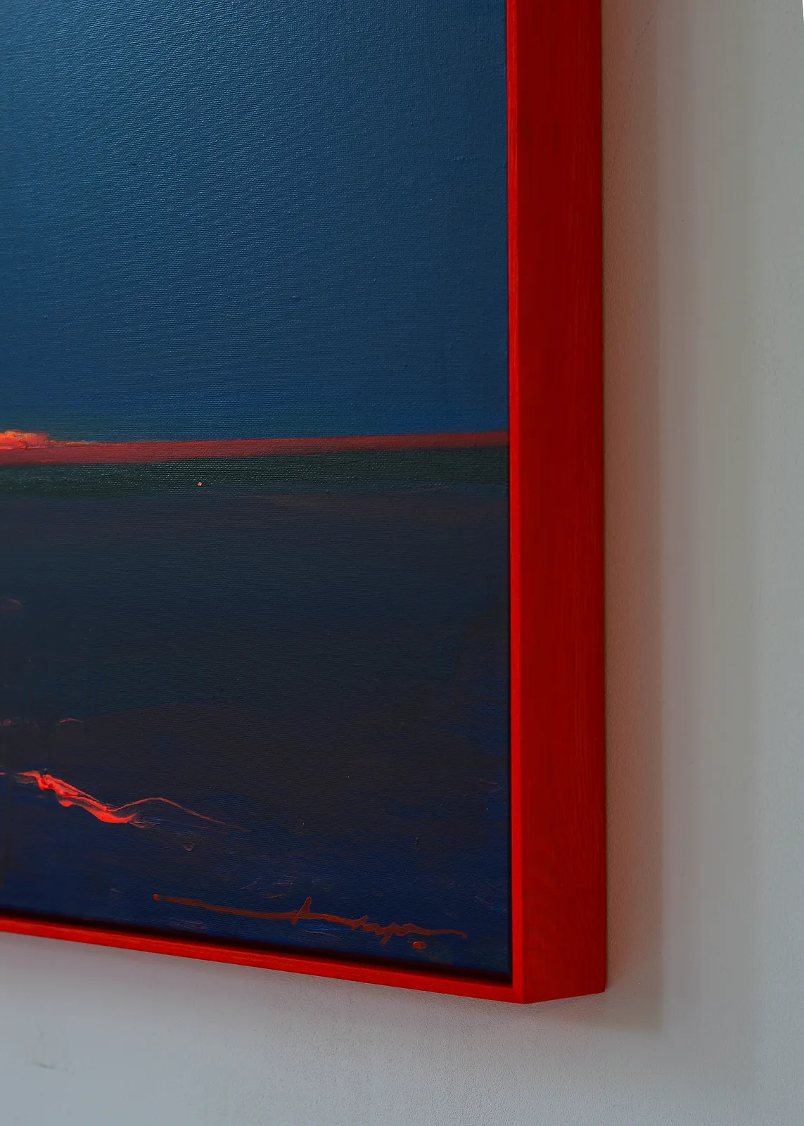 Image of Scarlet by Igor Nekraga, size: 80x60, made of Acrylic on canvas, from Ukraine, part of the Acrylics series, priced at $800 Photo 4 of 4.