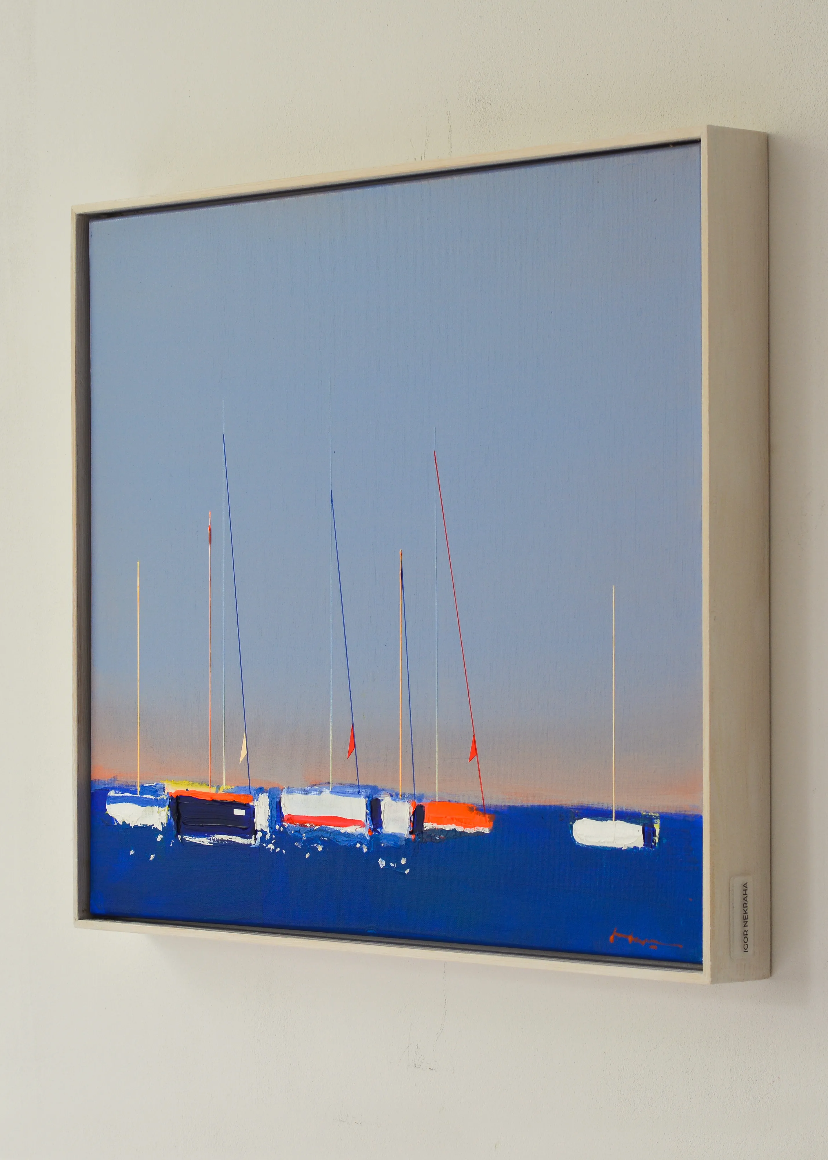 Зображення "After the Regatta" від Igor Nekraha, розмір: 50x60, медіум: Живопис, серія: Acrylics, ціна: $650 Фото 3 з 4.