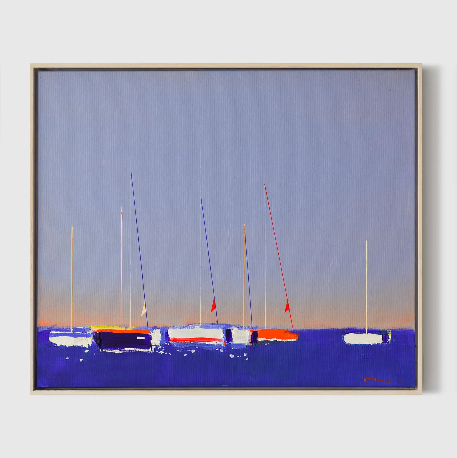 Зображення "After the Regatta" від Igor Nekraha, розмір: 50x60, медіум: Живопис, серія: Acrylics, ціна: $650 Фото 1 з 4.