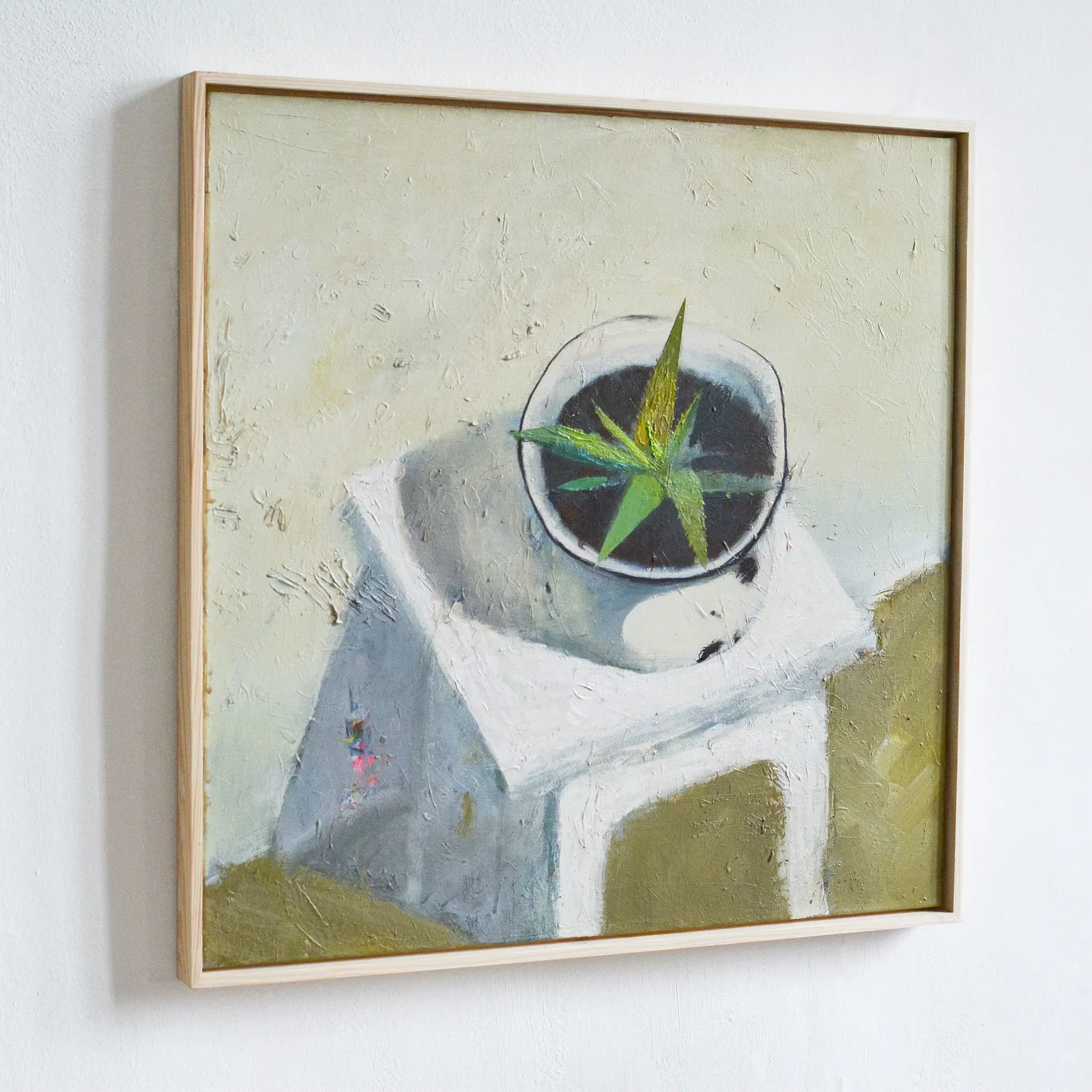 Image of Untitled by Igor Nekraga, size: 70x70, Painting medium, priced at $500 Photo 3 of 4.