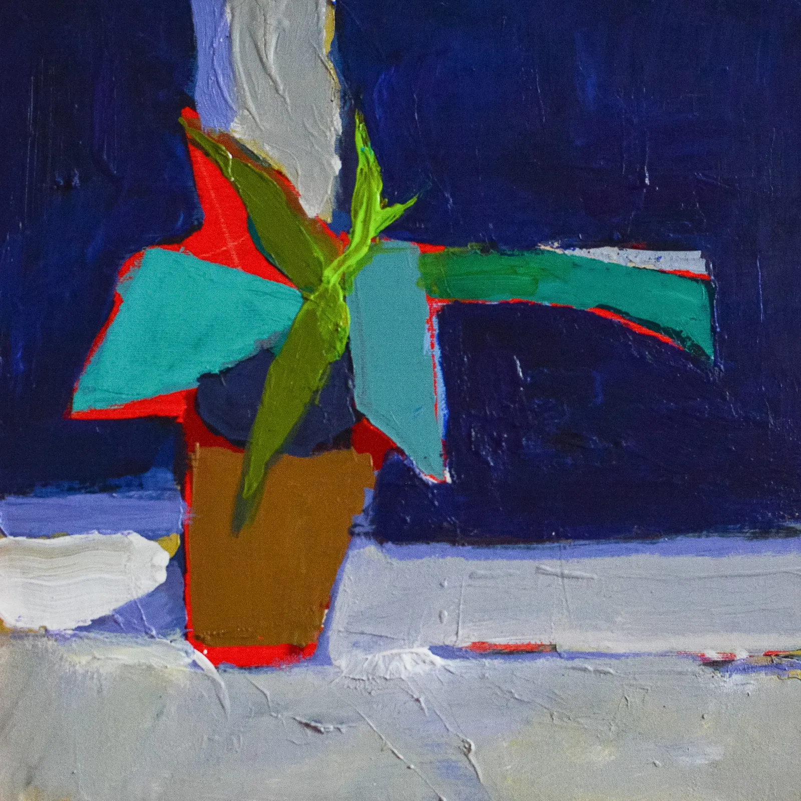 Зображення "Aloe vera. Red" від Igor Nekraha, розмір: 40x40, матеріали: Acrylic on canvas, медіум: Живопис, місто: Україна, серія: Acrylics, ціна: $350 Фото 2 з 4.