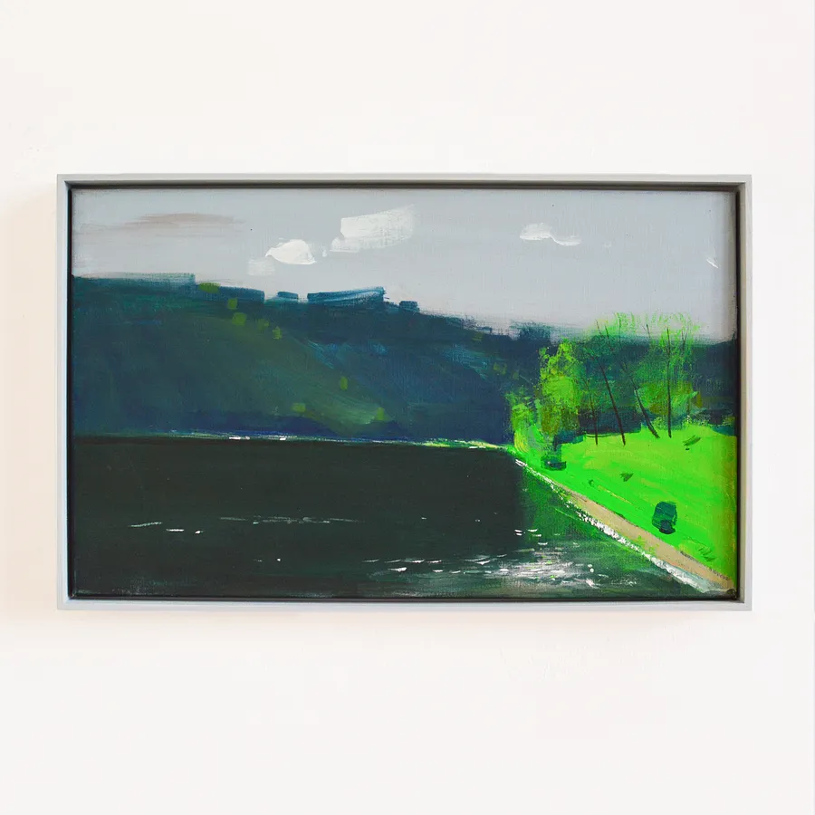 Image of Untitled by Igor Nekraga, size: 30x50, Painting medium, part of the Acrylics series, priced at $300 Photo 1 of 4.