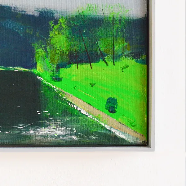 Image of Untitled by Igor Nekraga, size: 30x50, Painting medium, part of the Acrylics series, priced at $300 Photo 4 of 4.