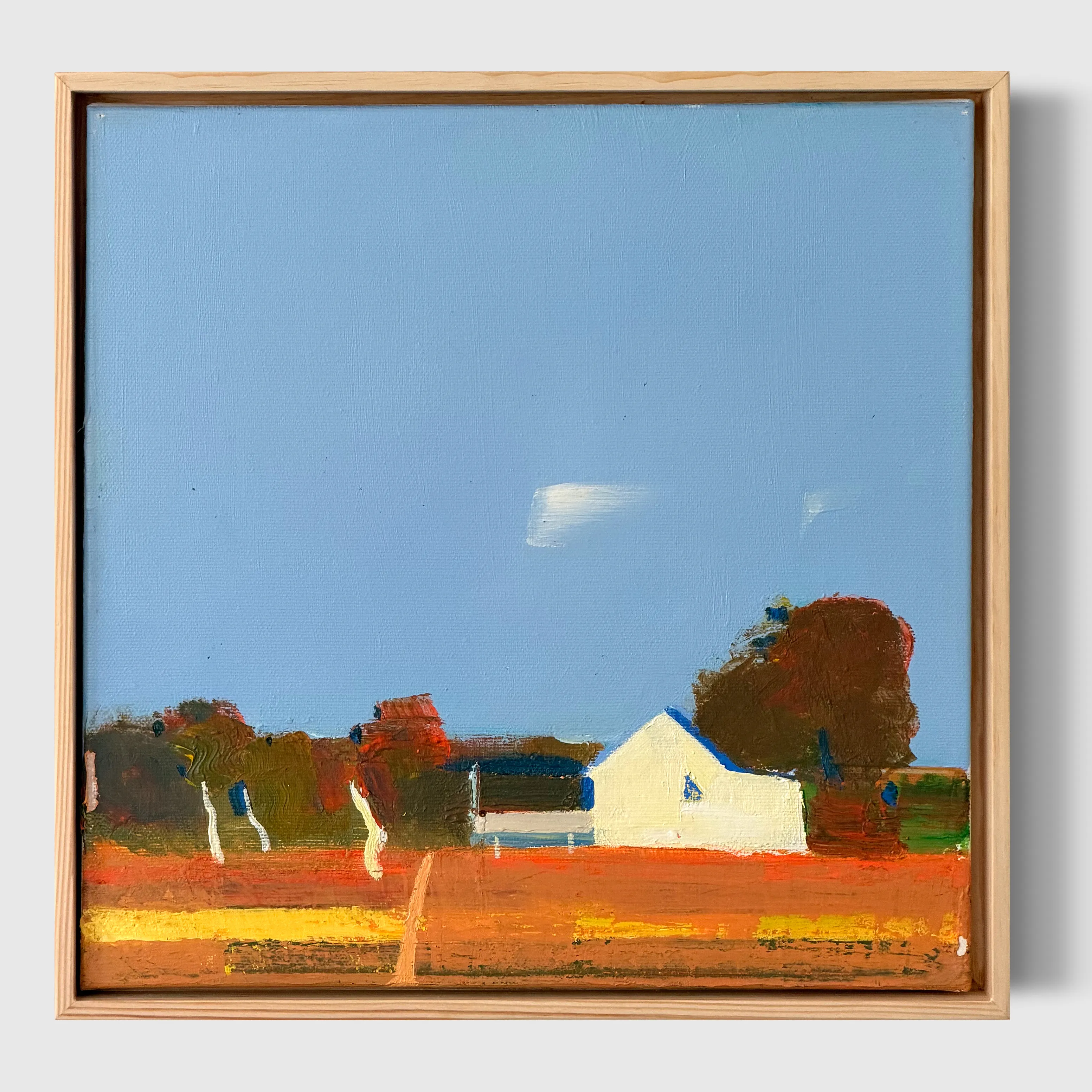 Зображення "Country House. Warm September" від Igor Nekraha, розмір: 30х30, матеріали: Acrylic on canvas, медіум: Живопис, місто: Ukraine, серія: Acrylics, ціна: $400 Фото 1 з 4.
