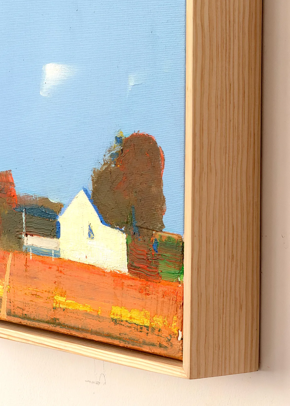 Зображення "Country House. Warm September" від Igor Nekraha, розмір: 30х30, матеріали: Acrylic on canvas, медіум: Живопис, місто: Ukraine, серія: Acrylics, ціна: $400 Фото 3 з 4.