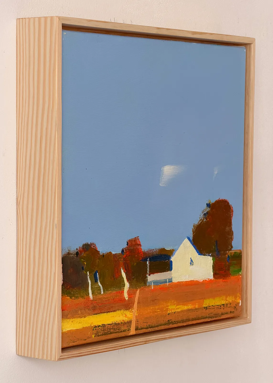 Зображення "Country House. Warm September" від Igor Nekraha, розмір: 30х30, матеріали: Acrylic on canvas, медіум: Живопис, місто: Ukraine, серія: Acrylics, ціна: $400 Фото 4 з 4.