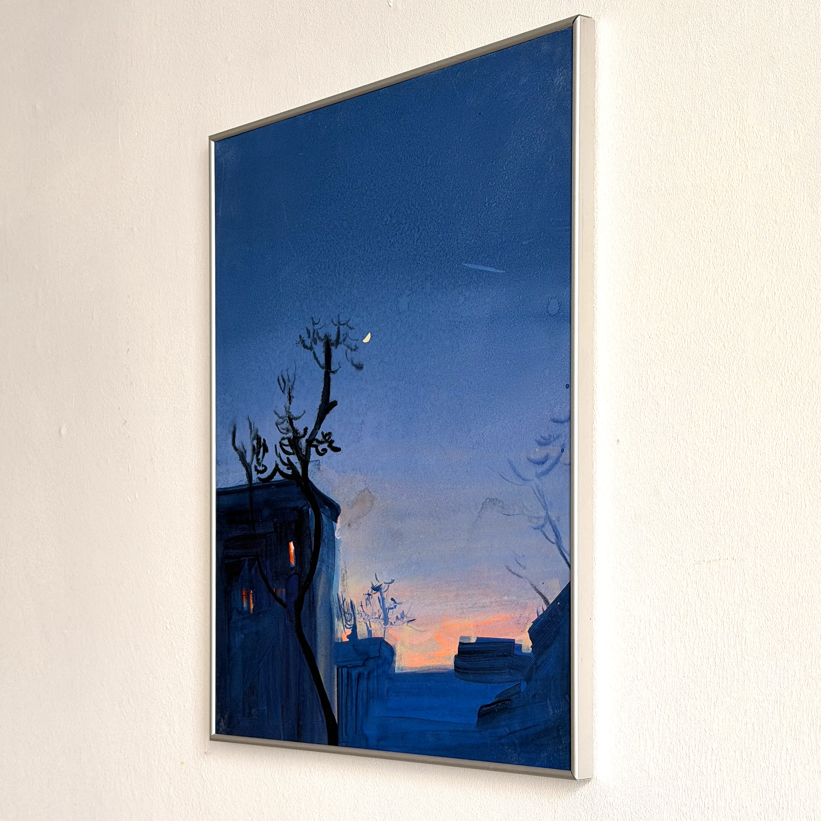 Image of KYIV NEST  by Igor Nekraga, size: 50x40 cm, made of Paper, gouache, Graphics medium, from Kyiv, part of the Gouaches series, priced at $400 Photo 3 of 4.