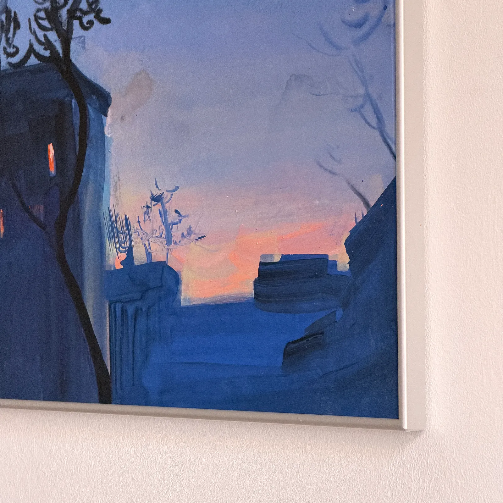 Зображення "KYIV NEST " від Igor Nekraha, розмір: 50x40 cm, матеріали: Paper, gouache, медіум: Графіка, місто: Kyiv, серія: Gouaches, ціна: $400 Фото 4 з 4.