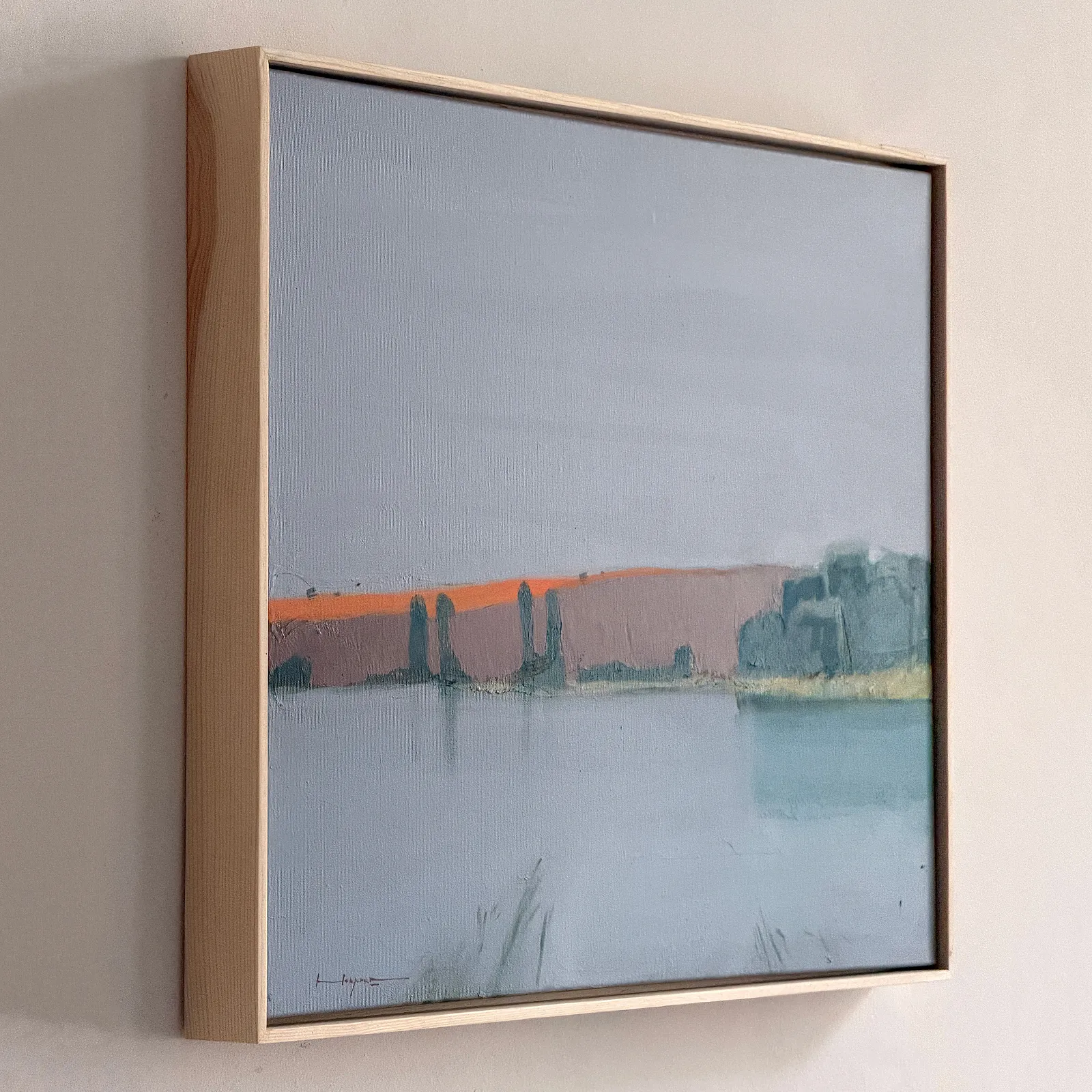 Image of Late October by Igor Nekraha, size: 50x60, made of Acrylic on canvas, Painting medium, from Kyiv, part of the Acrylics series, priced at $600 Photo 2 of 4.