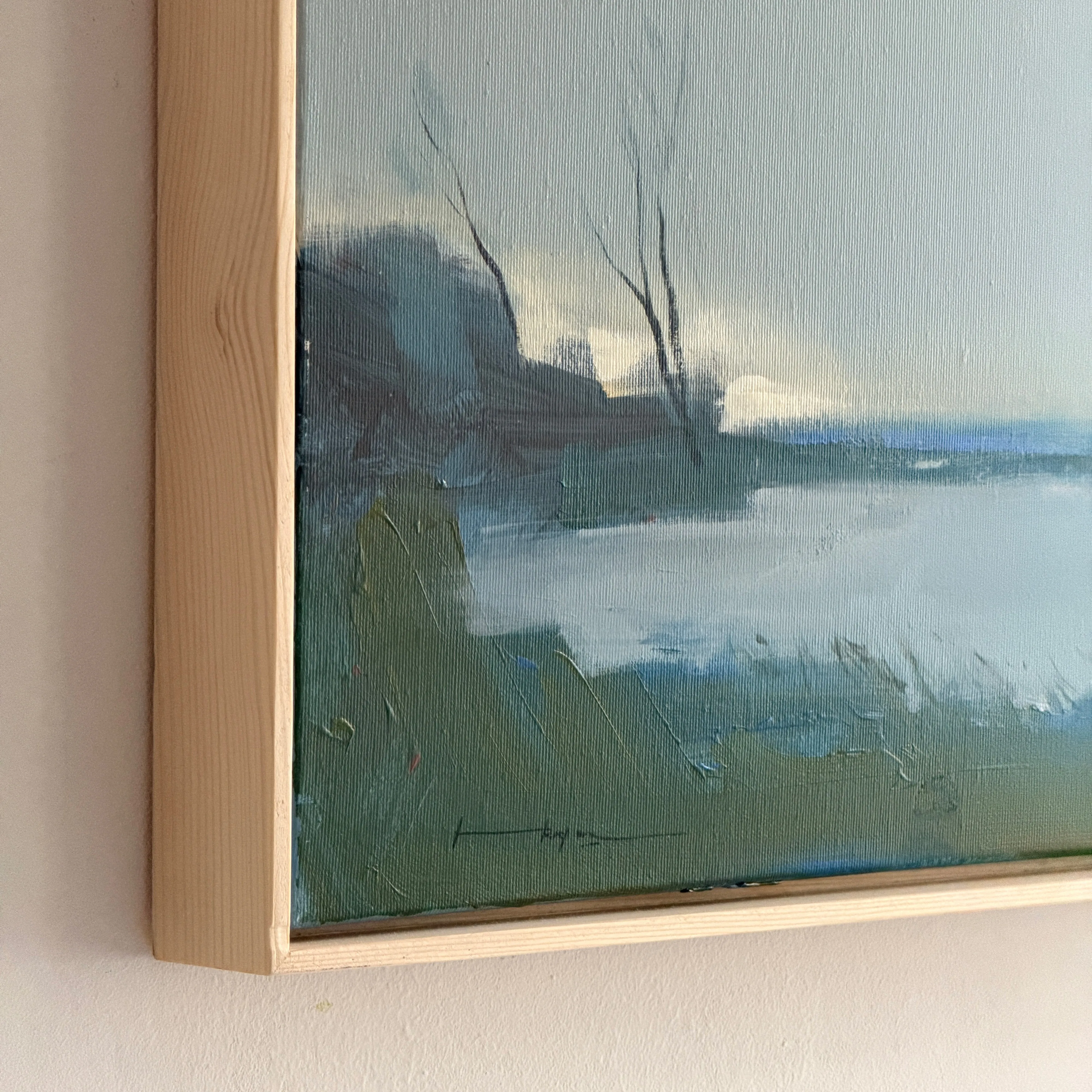 Зображення "Lakeside" від Igor Nekraha, розмір: 50x60, матеріали: Acrylic on canvas, медіум: Живопис, місто: Kyiv, серія: Acrylics, ціна: $600 Фото 2 з 4.