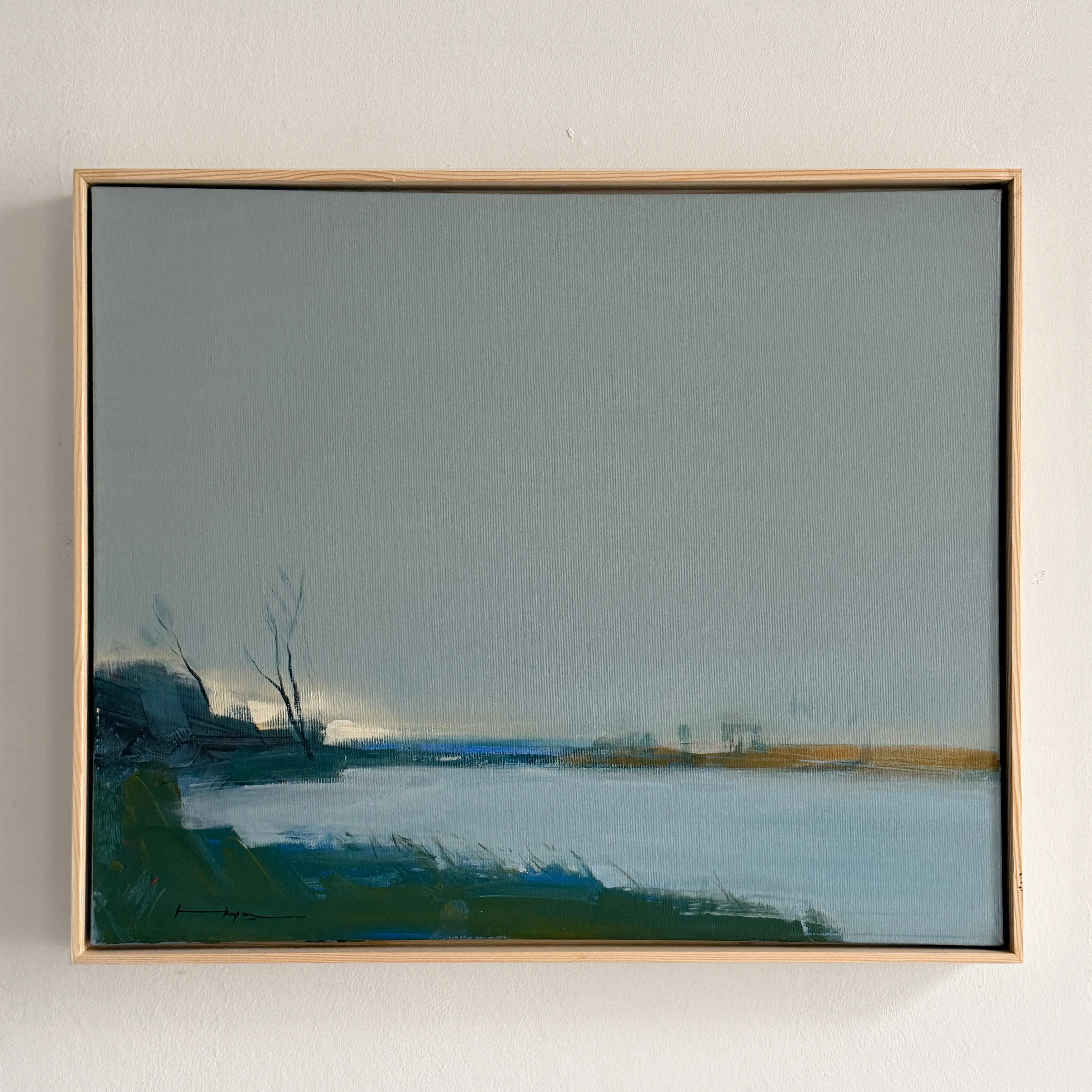 Зображення "Lakeside" від Igor Nekraha, розмір: 50x60, матеріали: Acrylic on canvas, медіум: Живопис, місто: Kyiv, серія: Acrylics, ціна: $600 Фото 1 з 4.