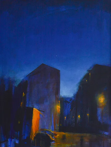 Зображення "Frosty evening in Kyiv" від Igor Nekraha, розмір: 80x60, матеріали: Acrylic on canvas, медіум: Живопис, місто: Ukraine, серія: Acrylics Фото 2 з 4.