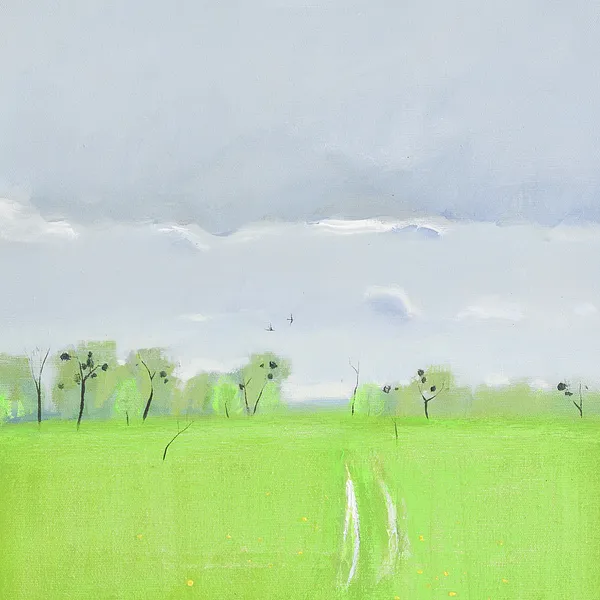 Зображення "April green" від Igor Nekraha, розмір: 40x40, матеріали: Acrylic on canvas, медіум: Живопис, місто: Ukraine, серія: Acrylics, ціна: $350 Фото 2 з 4.