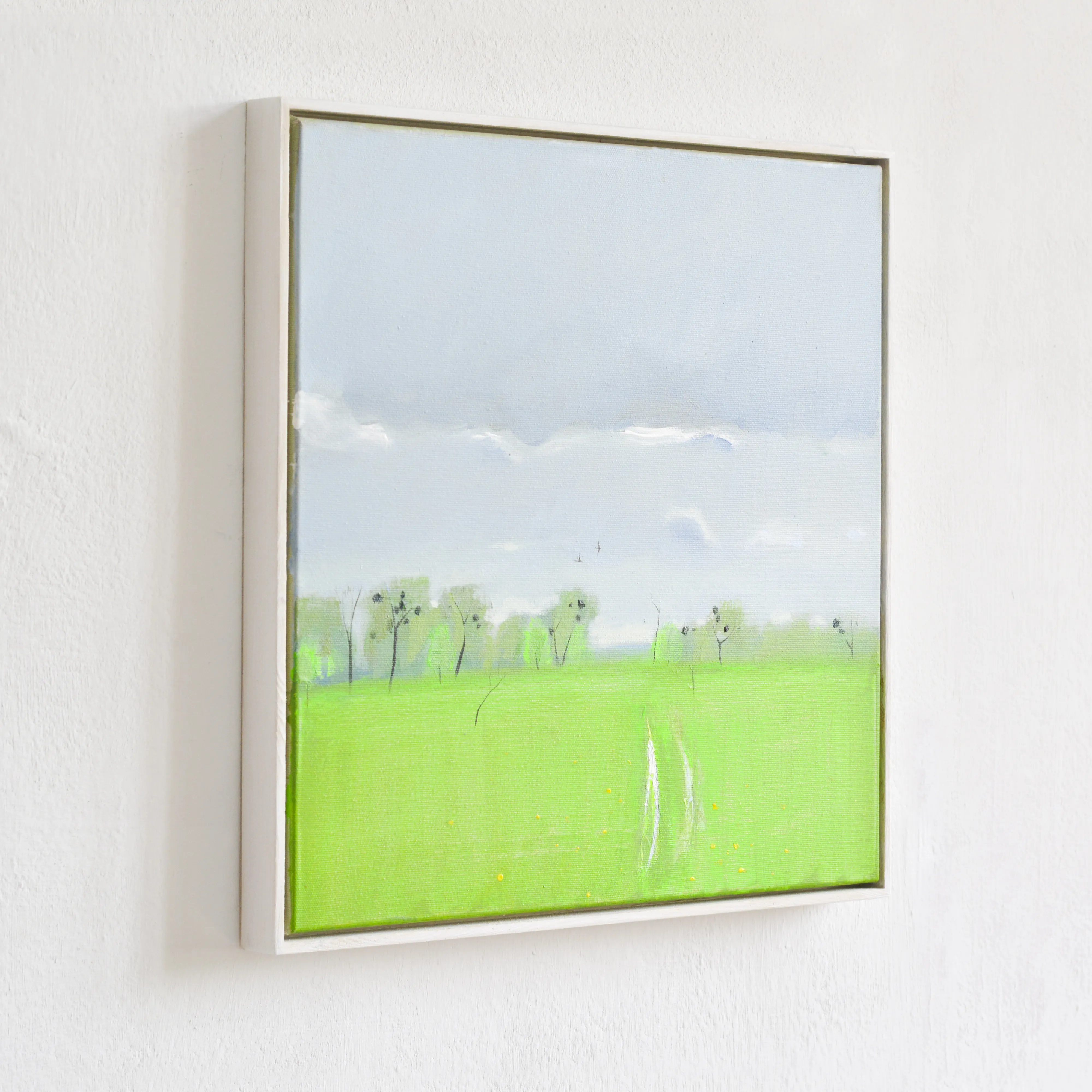 Зображення "April green" від Igor Nekraha, розмір: 40x40, матеріали: Acrylic on canvas, медіум: Живопис, місто: Ukraine, серія: Acrylics, ціна: $350 Фото 3 з 4.