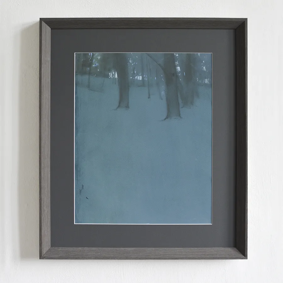Зображення "Between the trees" від Igor Nekraha, розмір: 50x40, матеріали: Gouache on paper, медіум: Графіка, місто: Україна, серія: Gouaches