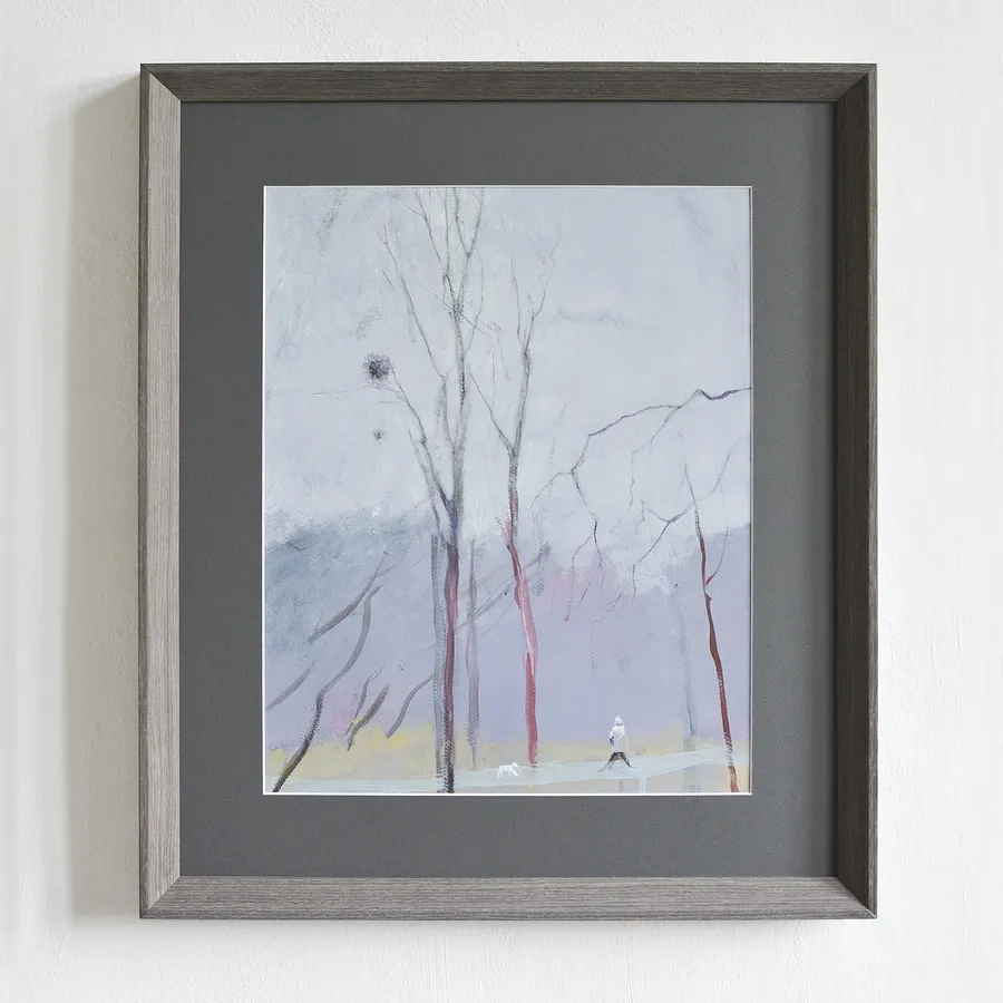 Зображення "A walk in the botanical garden" від Igor Nekraha, розмір: 50x40, матеріали: Gouache on paper, медіум: Графіка, місто: Україна, серія: Gouaches